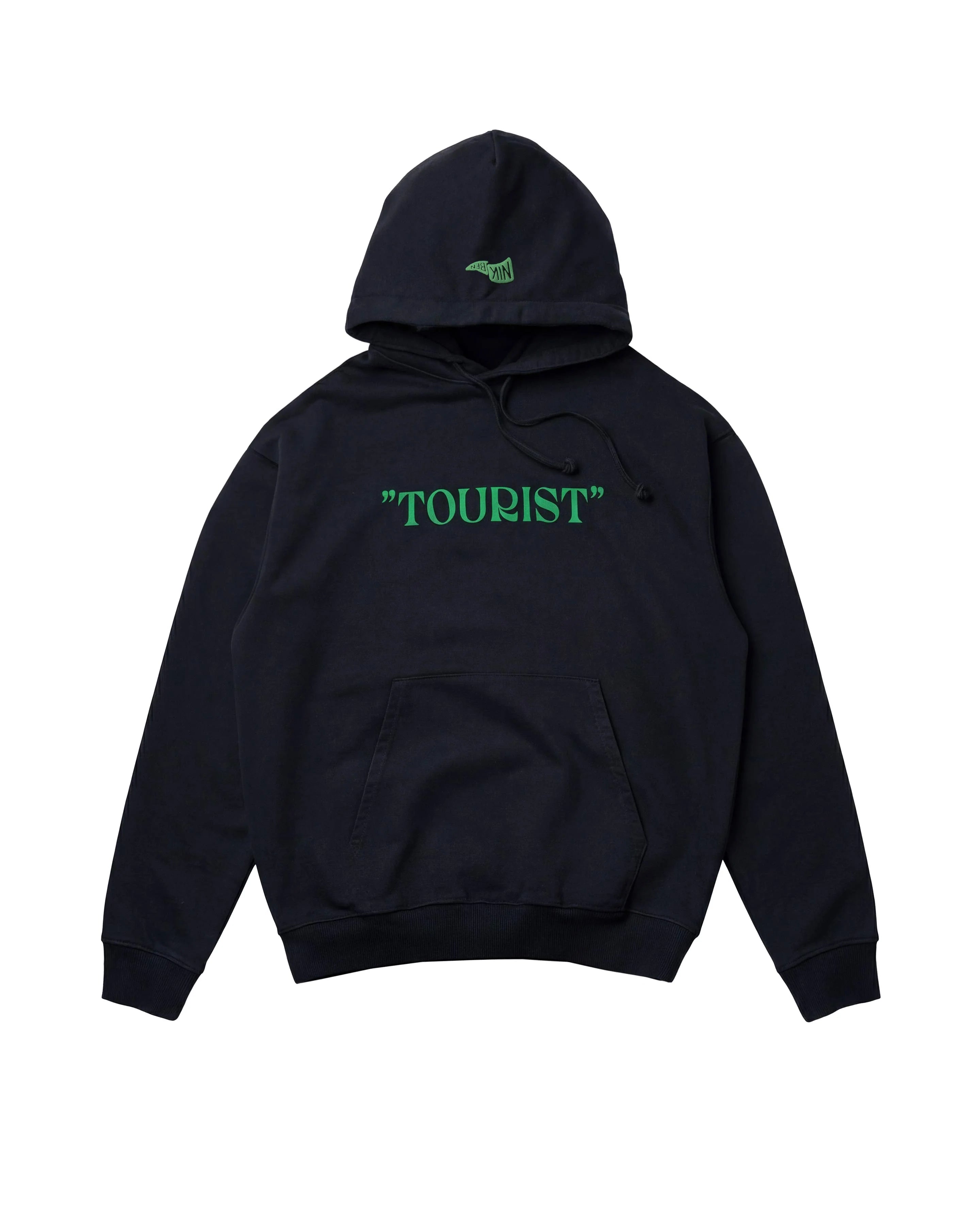 Tourist Boxy Hood - Black
