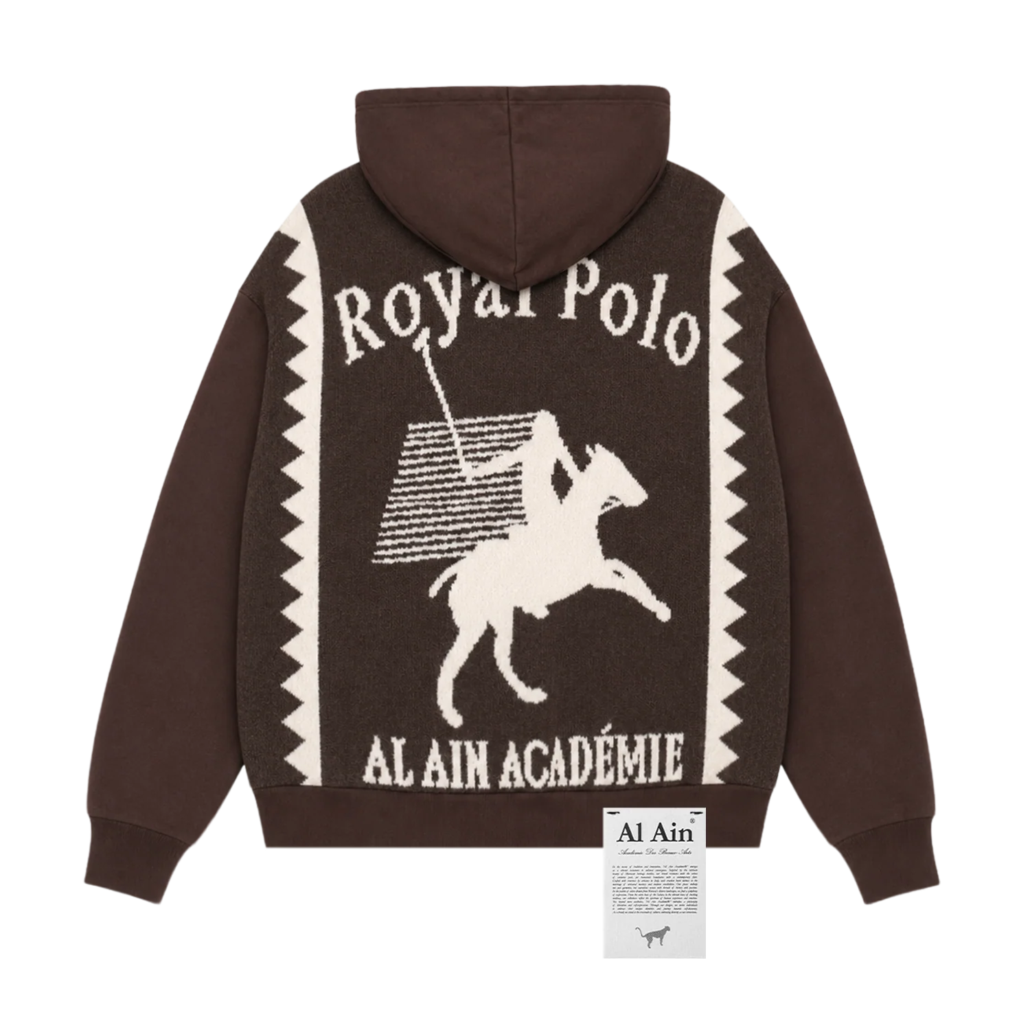 Al Ain Royal Polo Zip-Up Hoodie