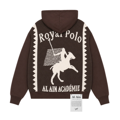 Al Ain Royal Polo Zip-Up Hoodie