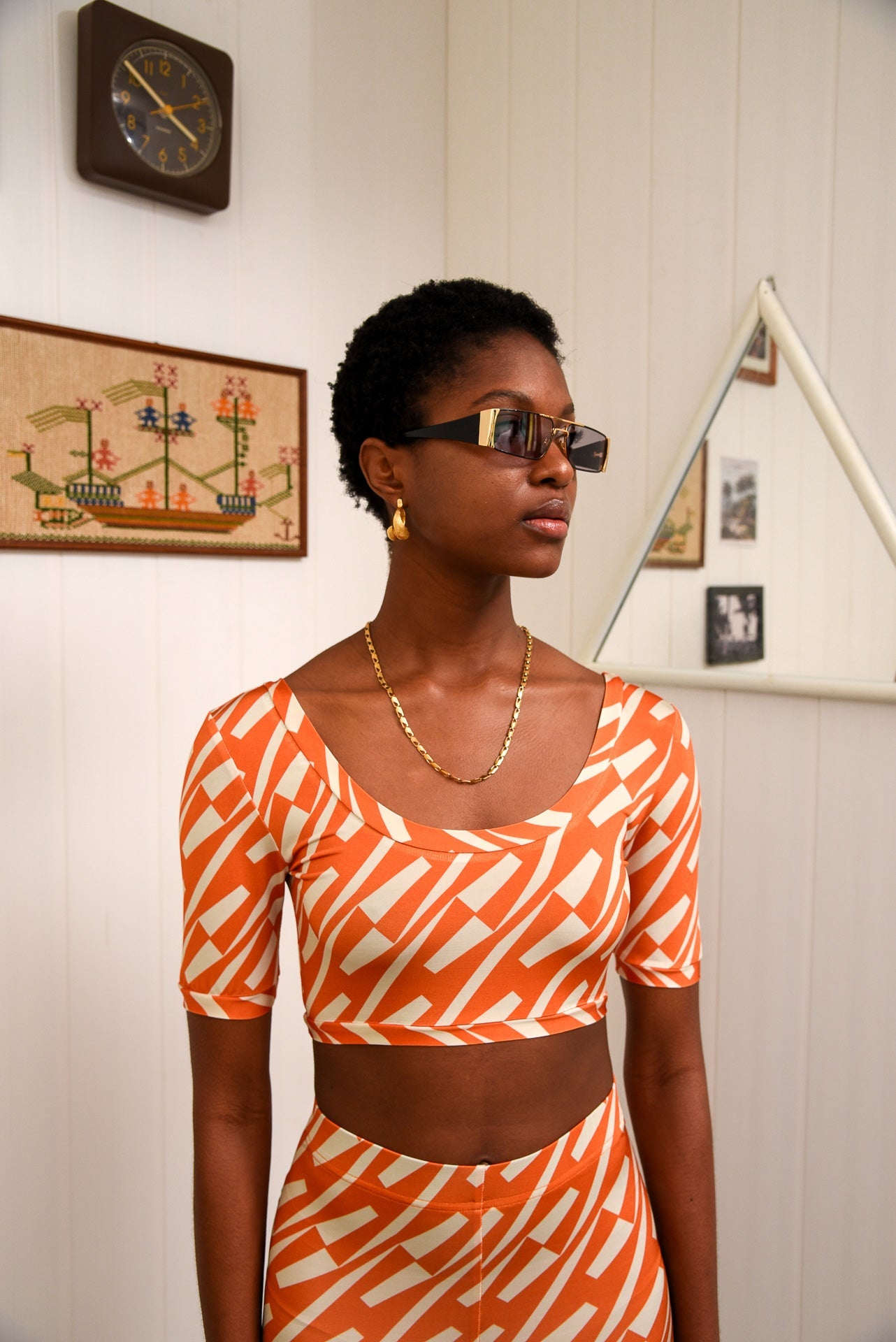 Chill Island Top - Orange