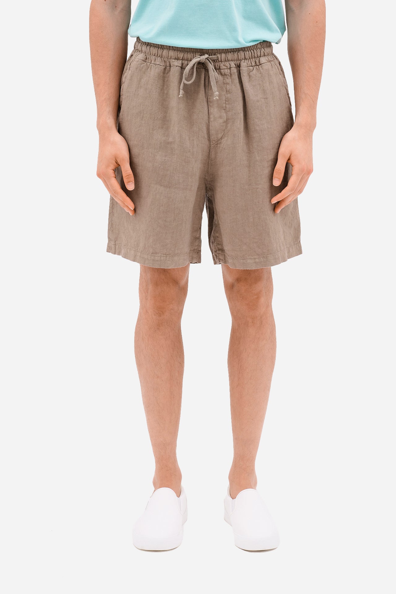DLMB000112 - Bermuda in Regular Fit - TAUPE