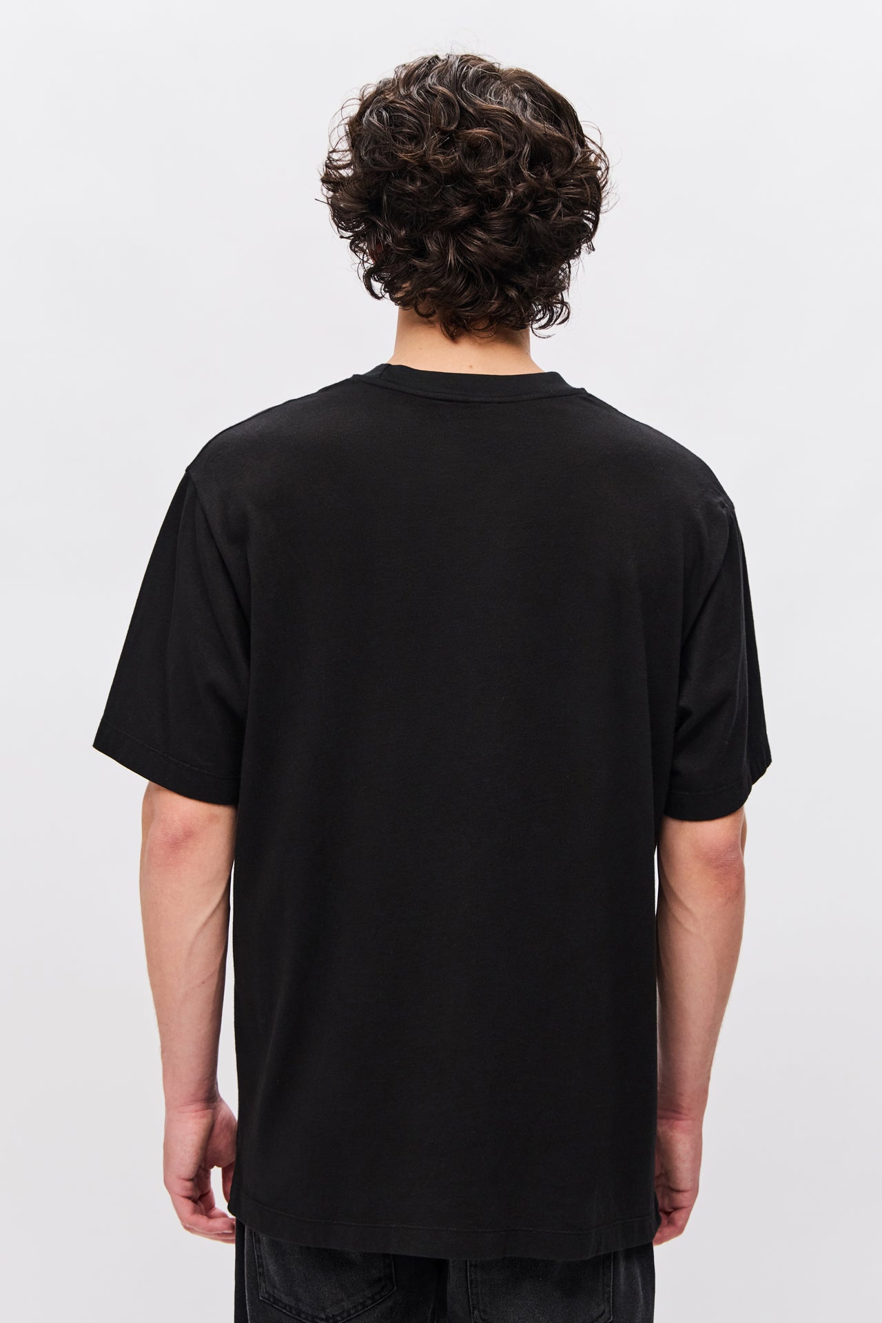 Οversize T-Shirt with Round Cut Neckline