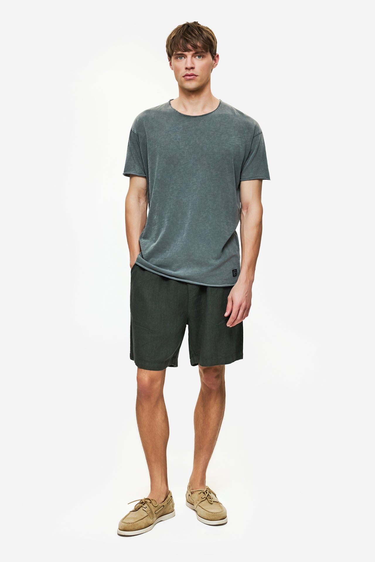 DLMT000637 - T-Shirt in Relaxed Fit - VINTAGE GREY