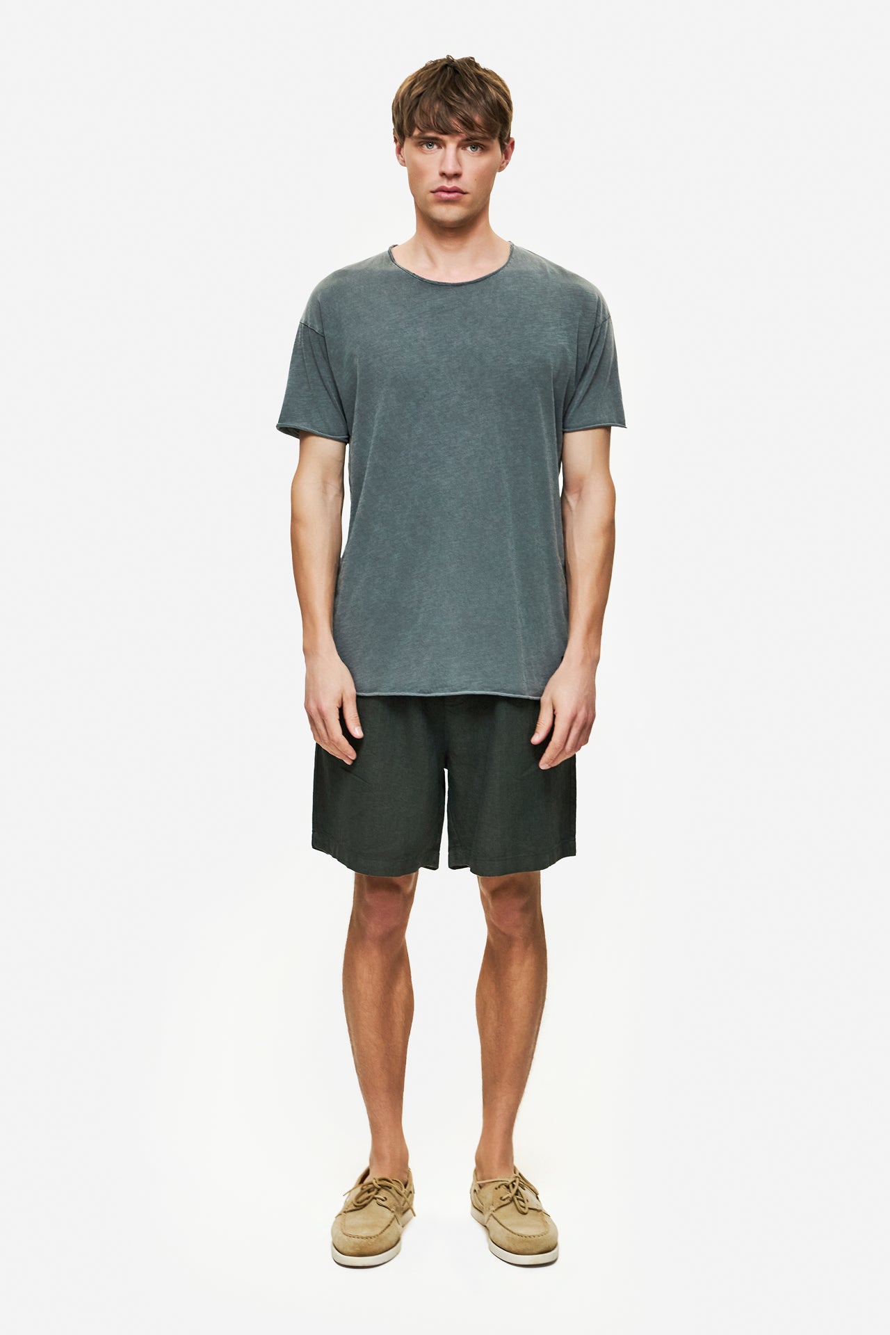 DLMT000637 - T-Shirt in Relaxed Fit - VINTAGE GREY