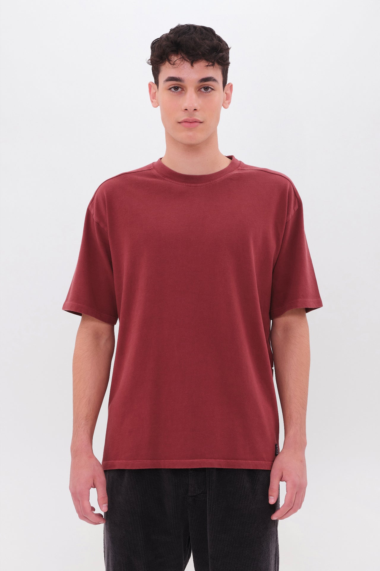 DLMT000646 - Regular Fit Raglan T-Shirt - Cherry