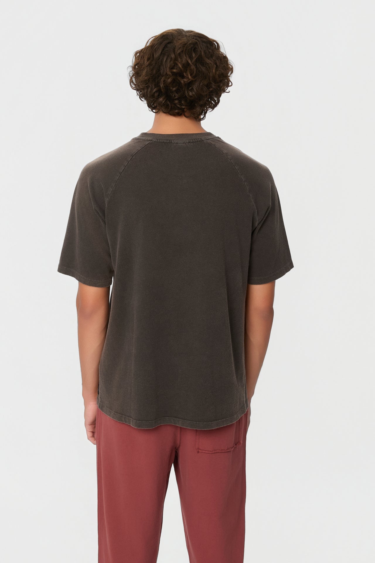 DLMT000646 - Regular Fit Raglan T-Shirt - Vintage Black