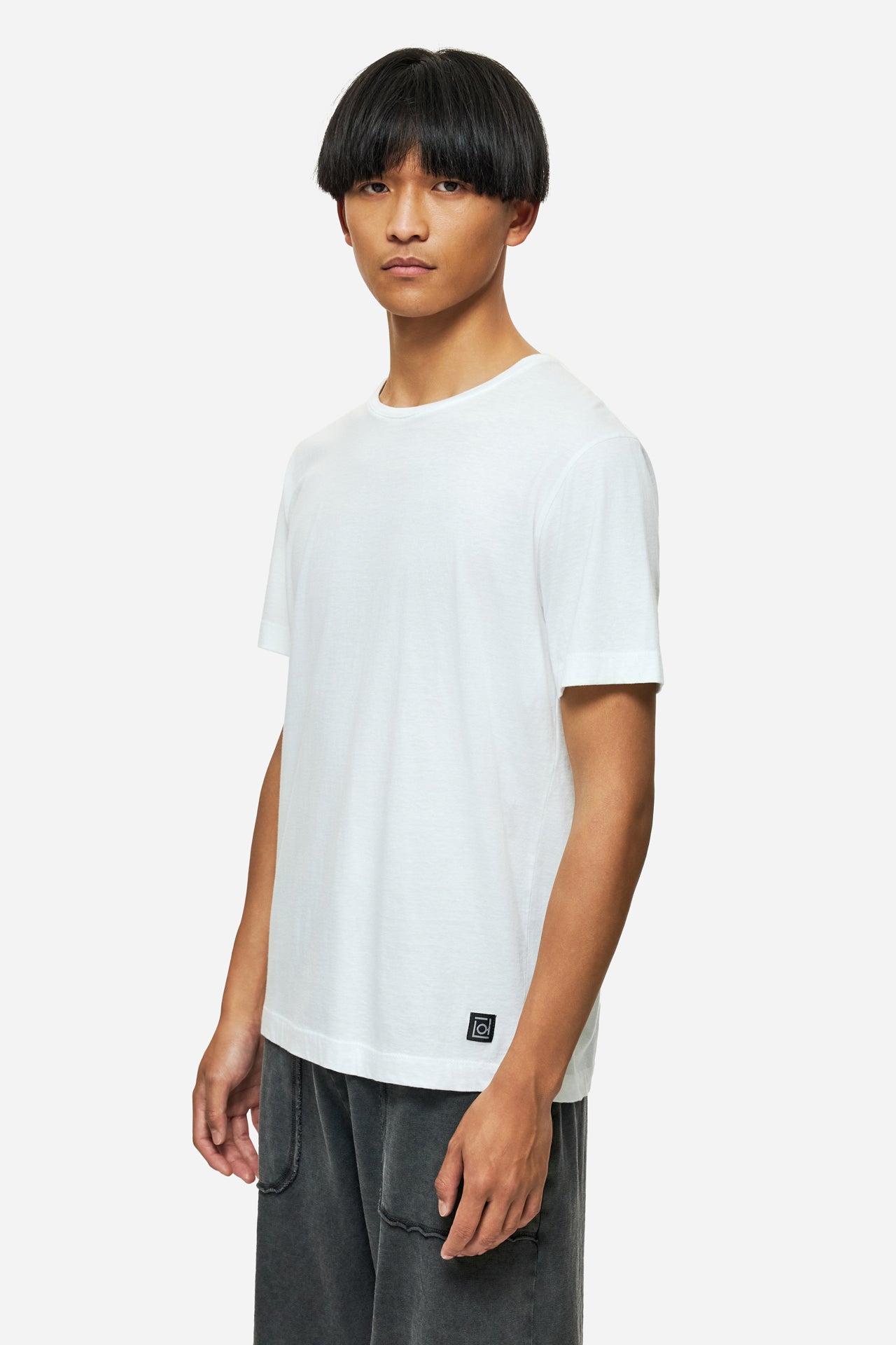 DLMT000671 - SUPER FINE COTTON T-SHIRT - WHITE