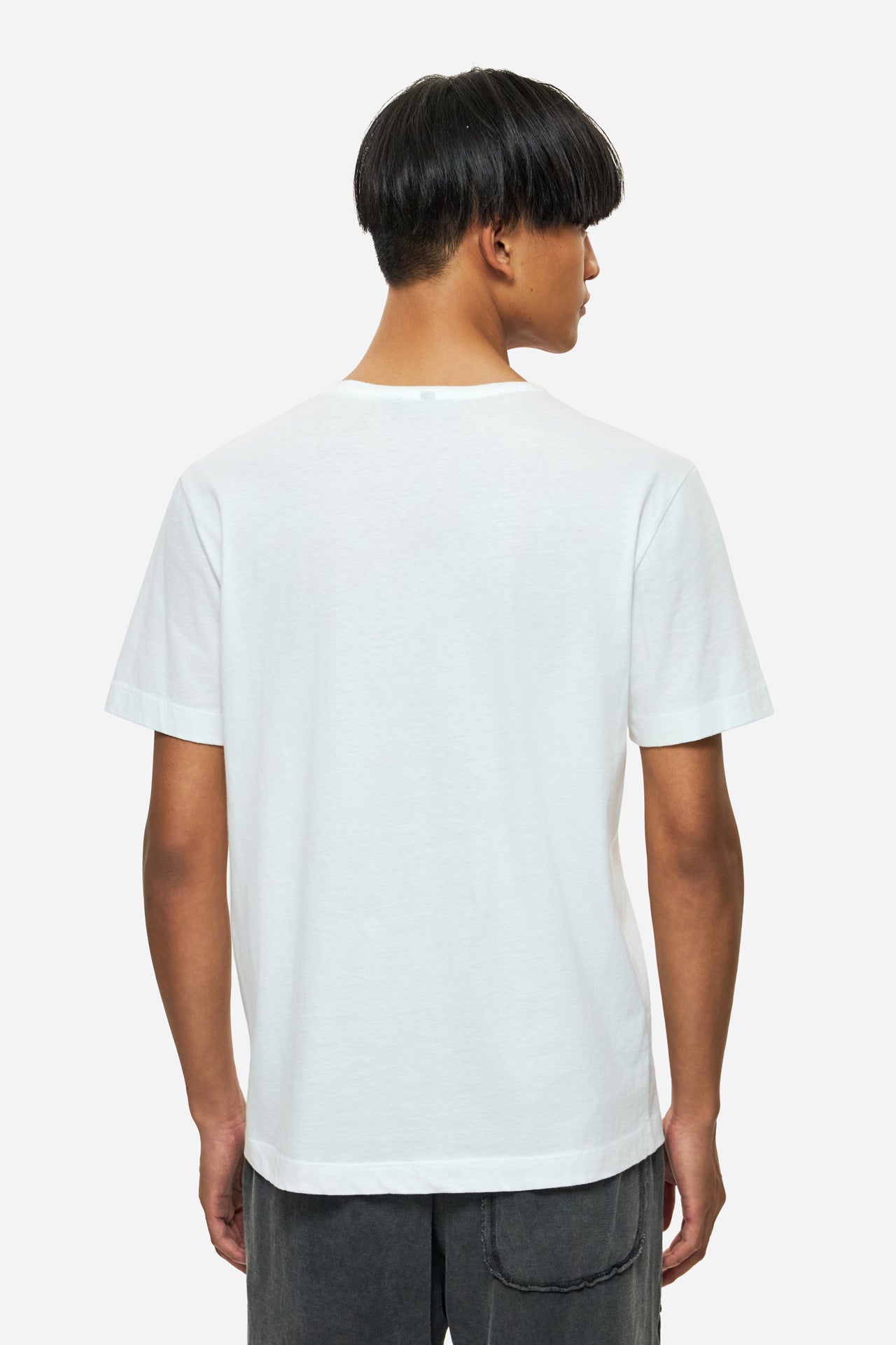 DLMT000671 - SUPER FINE COTTON T-SHIRT - WHITE