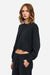 Dirty Laundry Cropped Long Sleeve Top