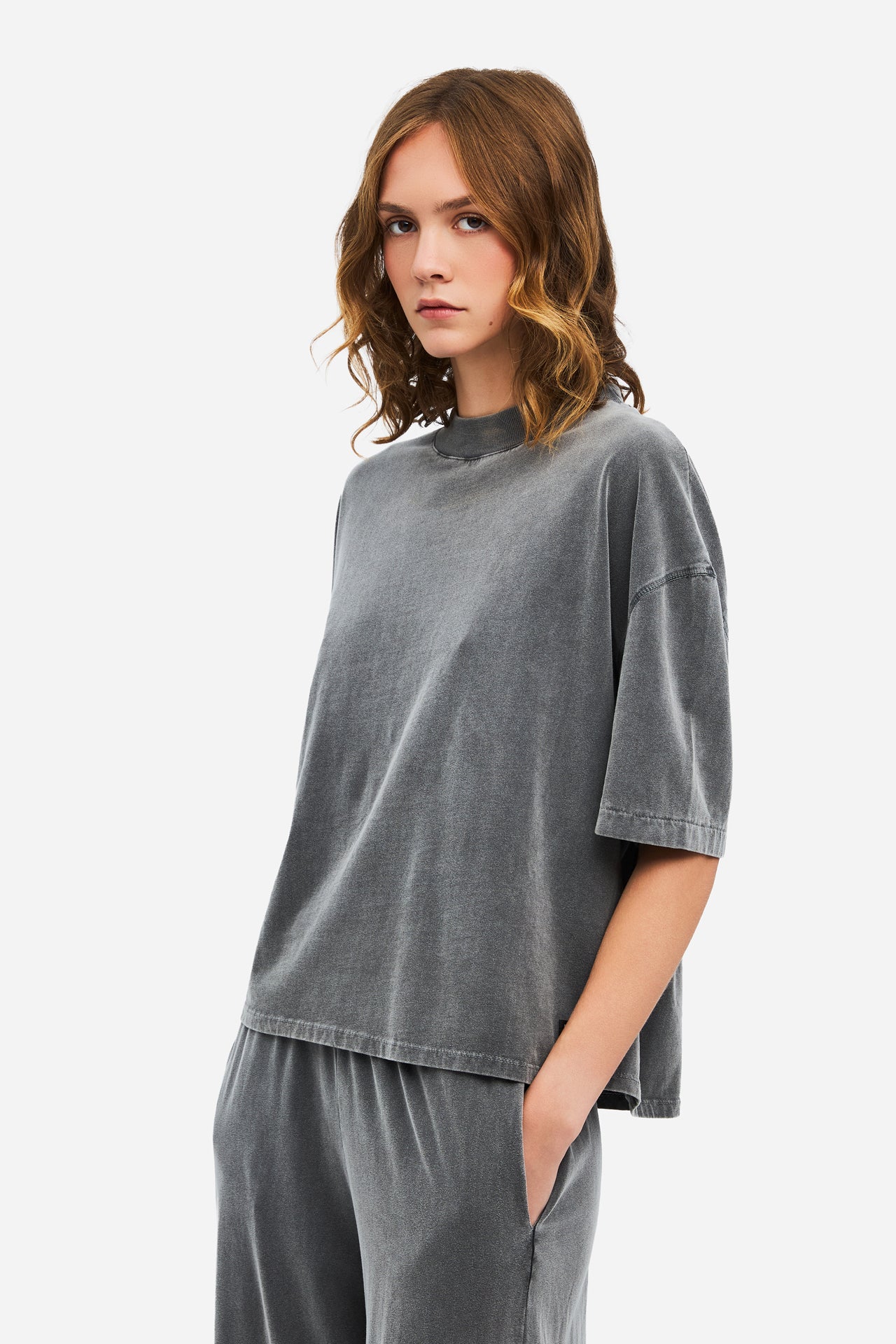 Dirty Laundry Oversized High Neck T-Shirt