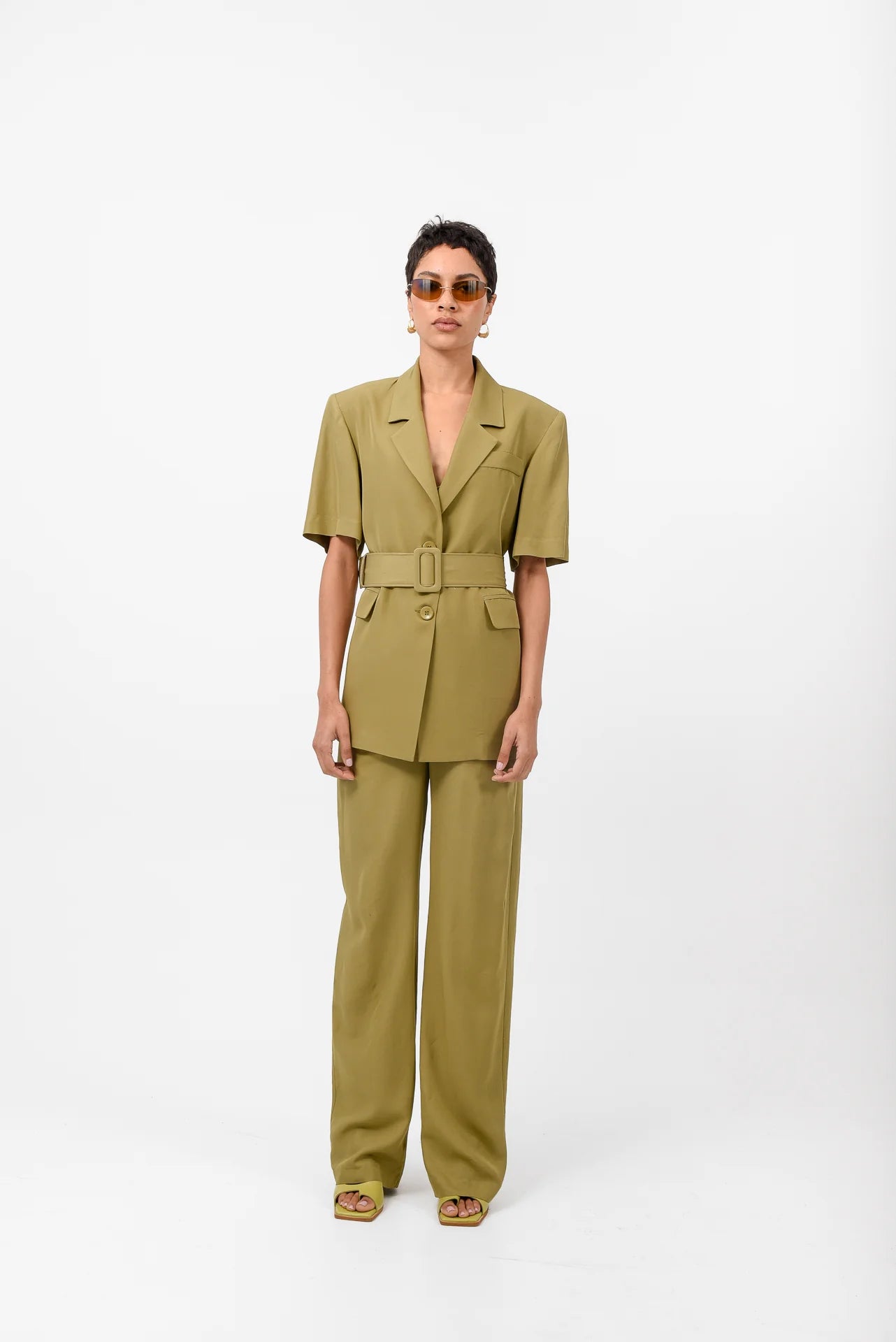 MELTEMI BLAZER OLIVE
