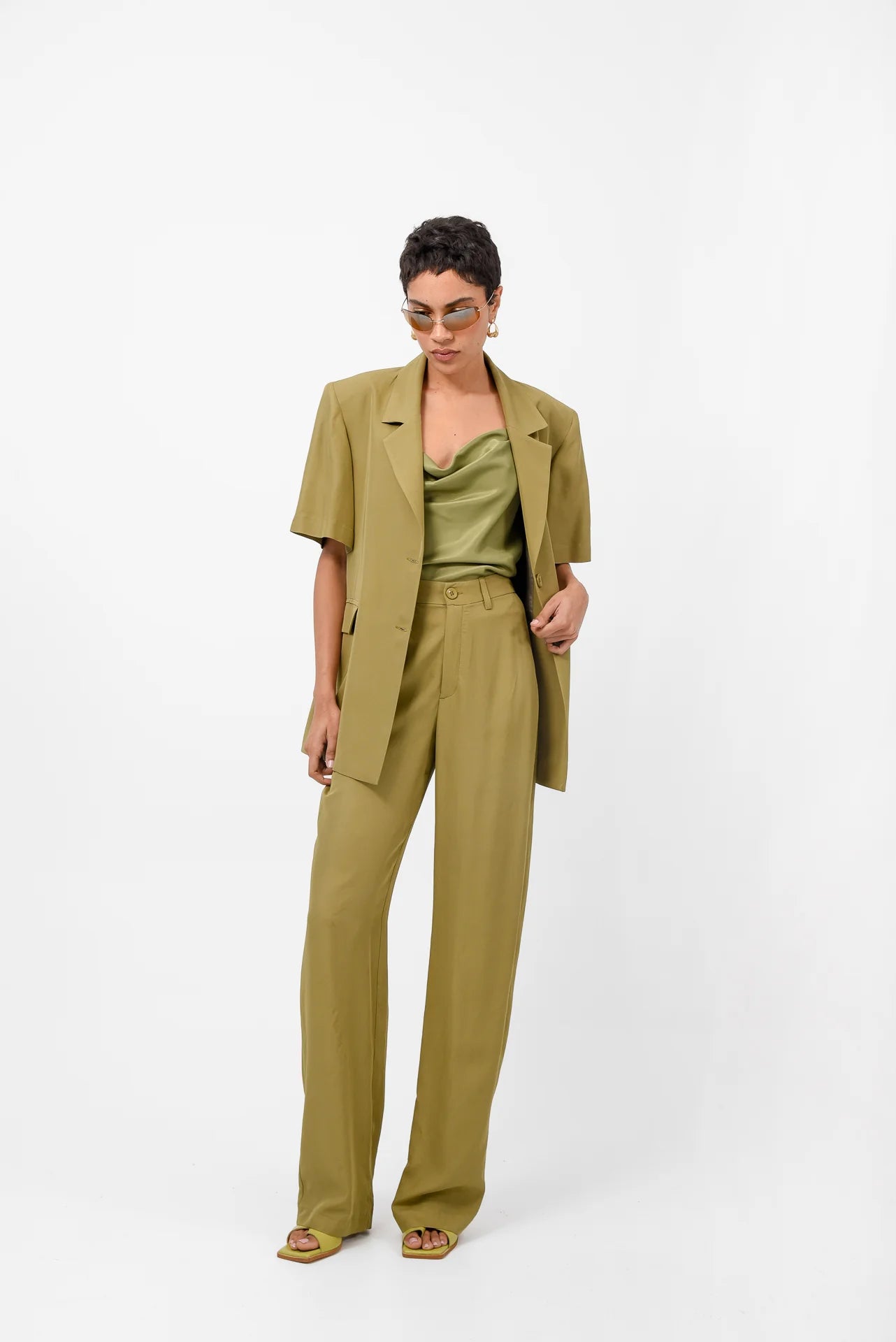 MELTEMI BLAZER OLIVE