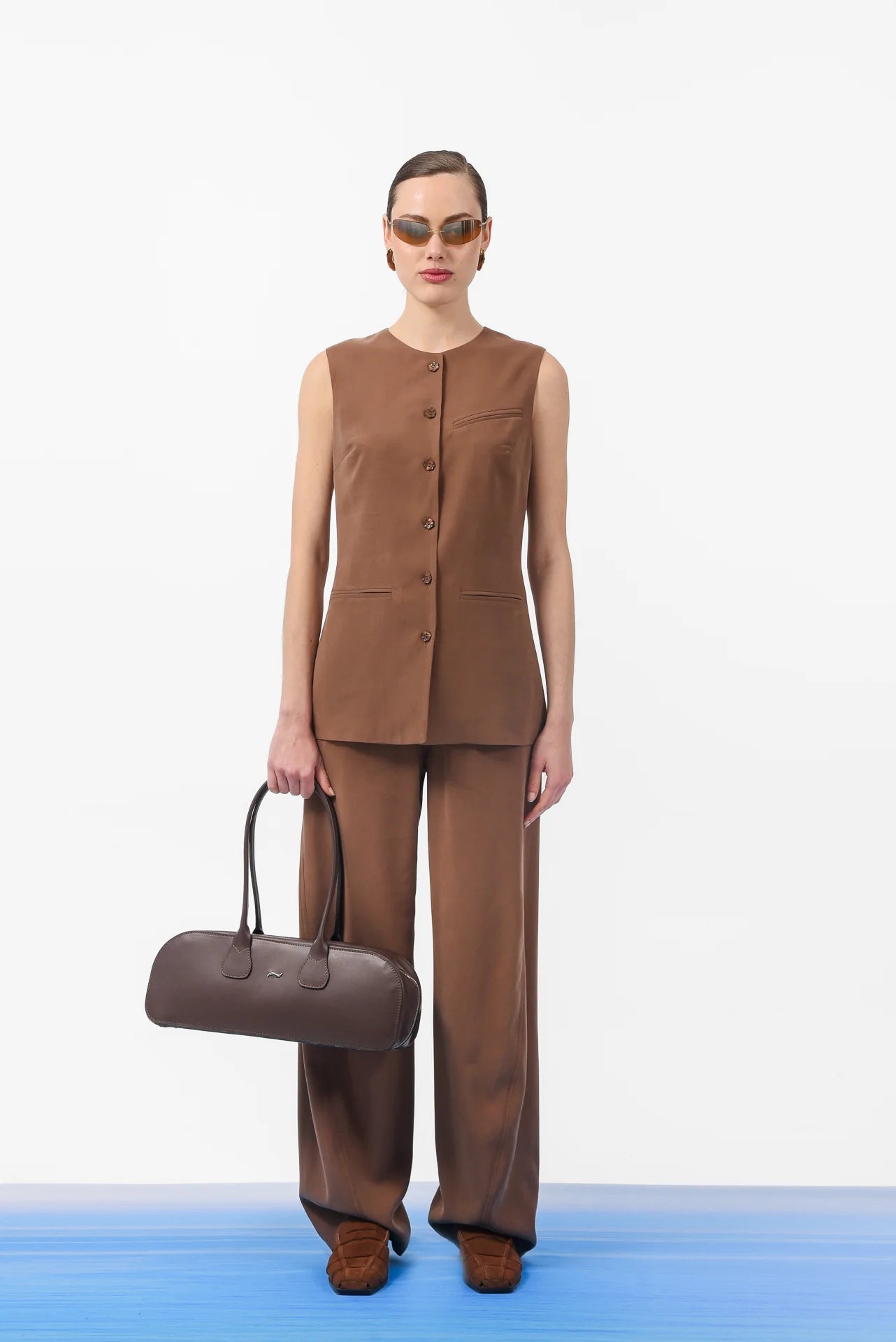 NOA VEST BROWN
