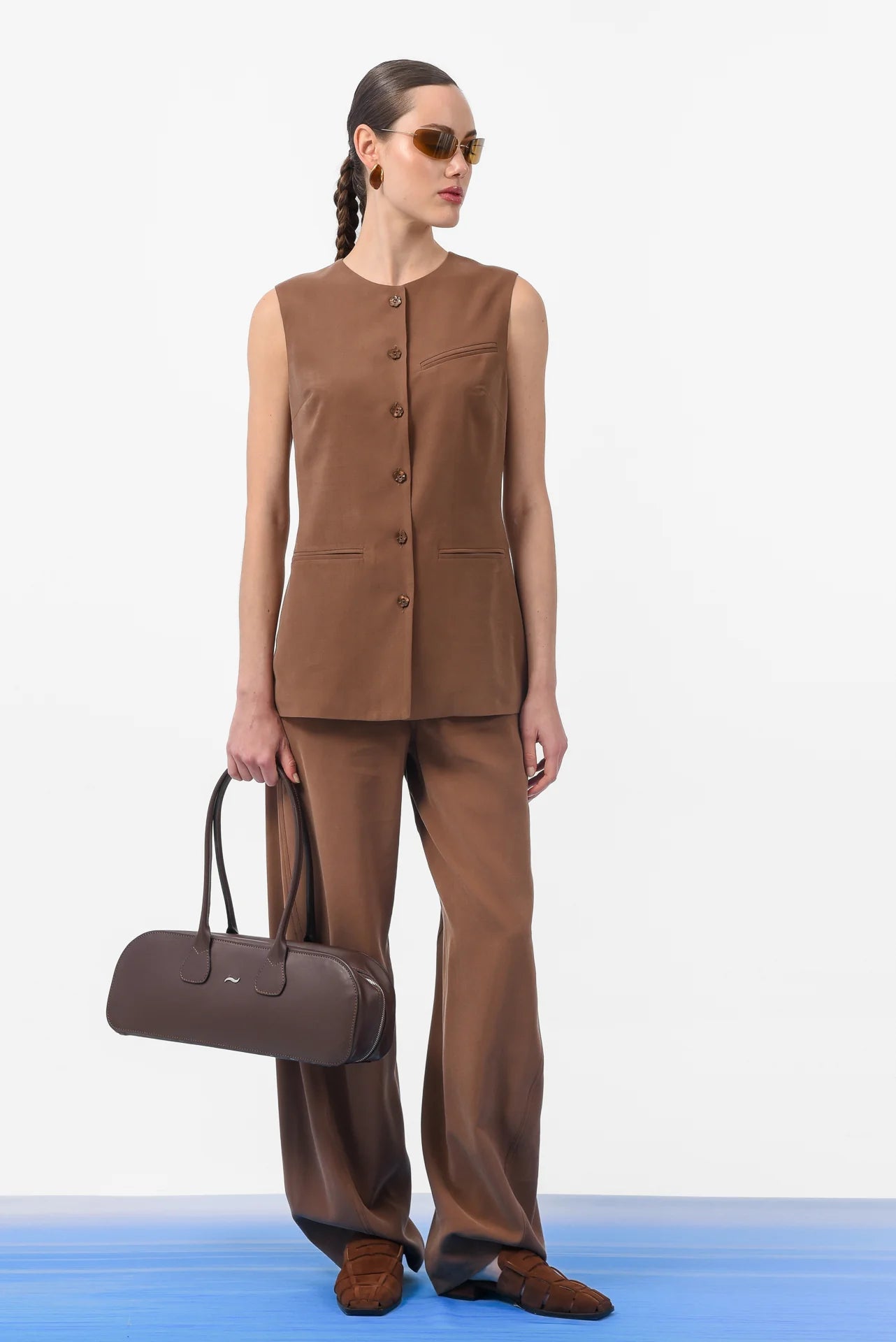 NOA VEST BROWN