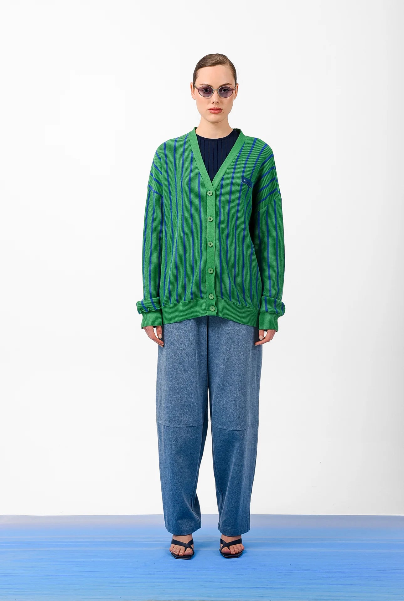 SMOOTH CARDIGAN GREEN