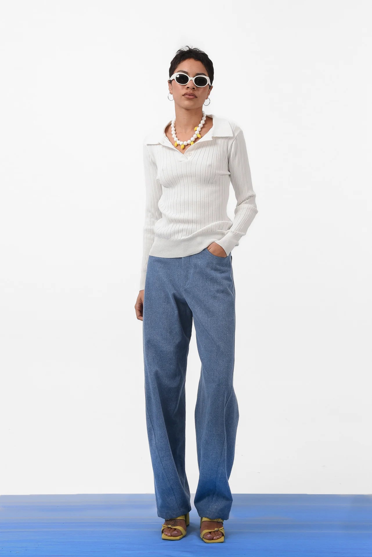 STARFRUIT POLO WHITE