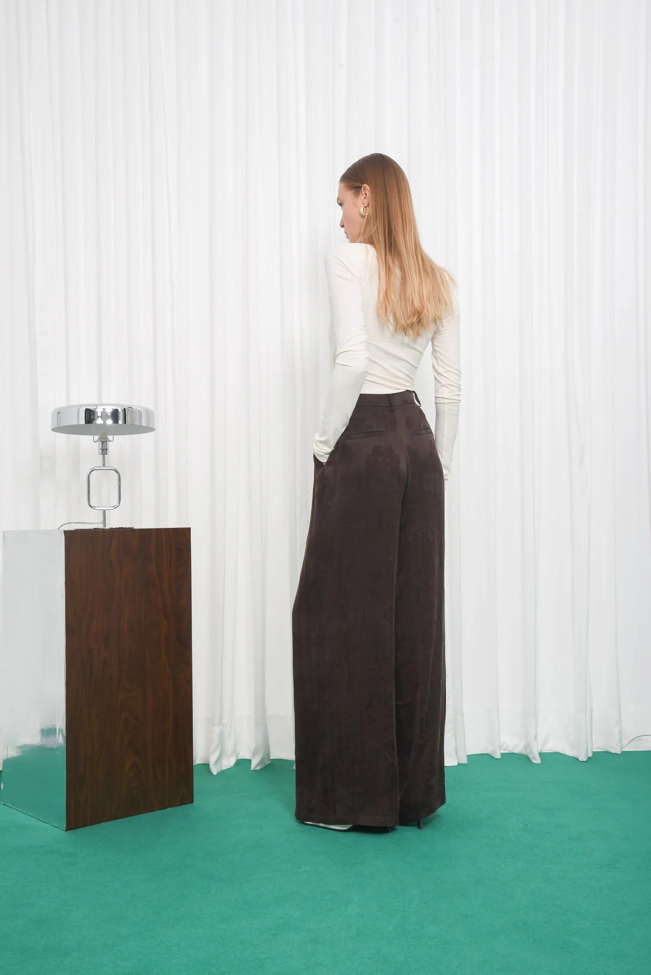 INNER VOICE PANTS -BROWN-