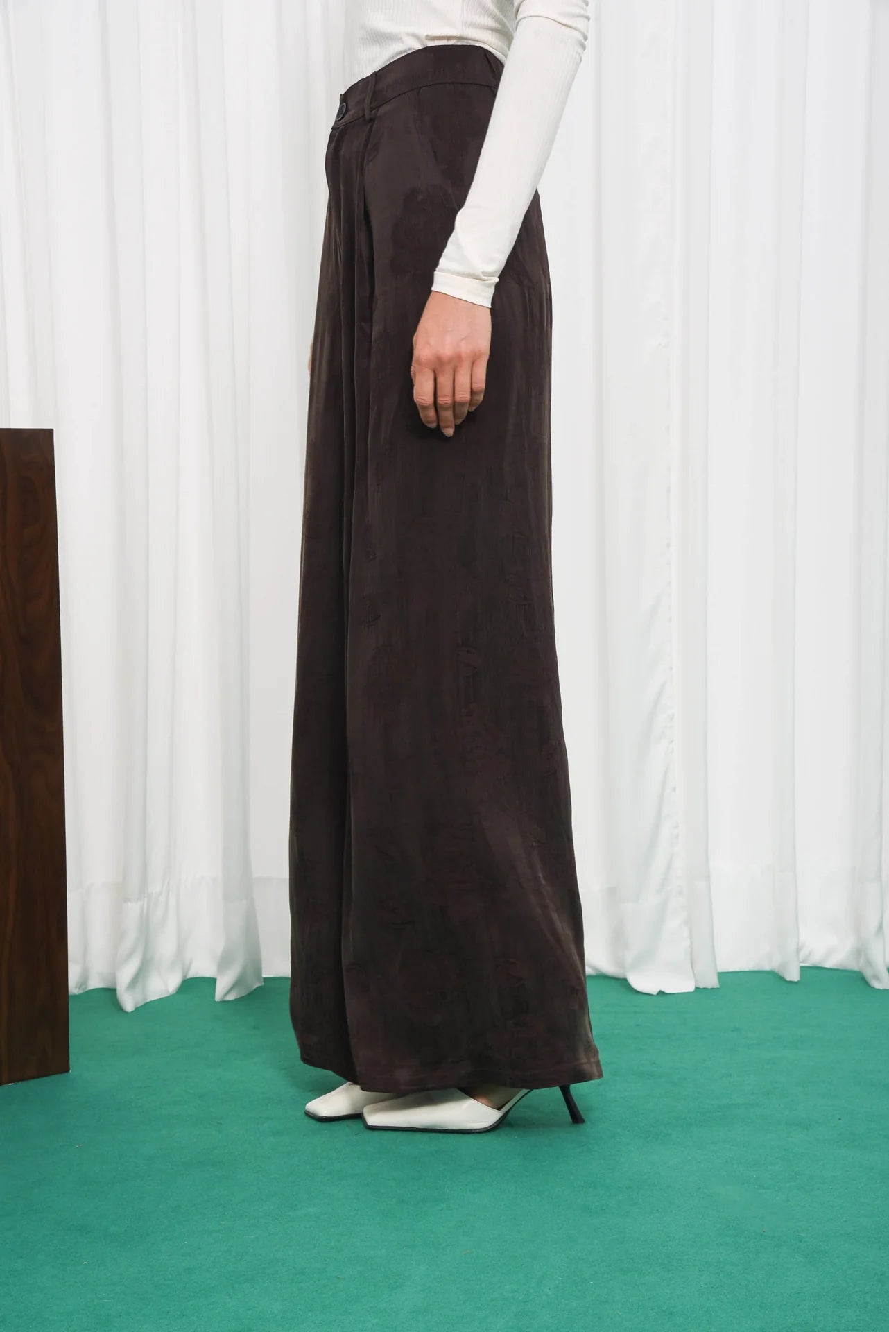 INNER VOICE PANTS -BROWN-