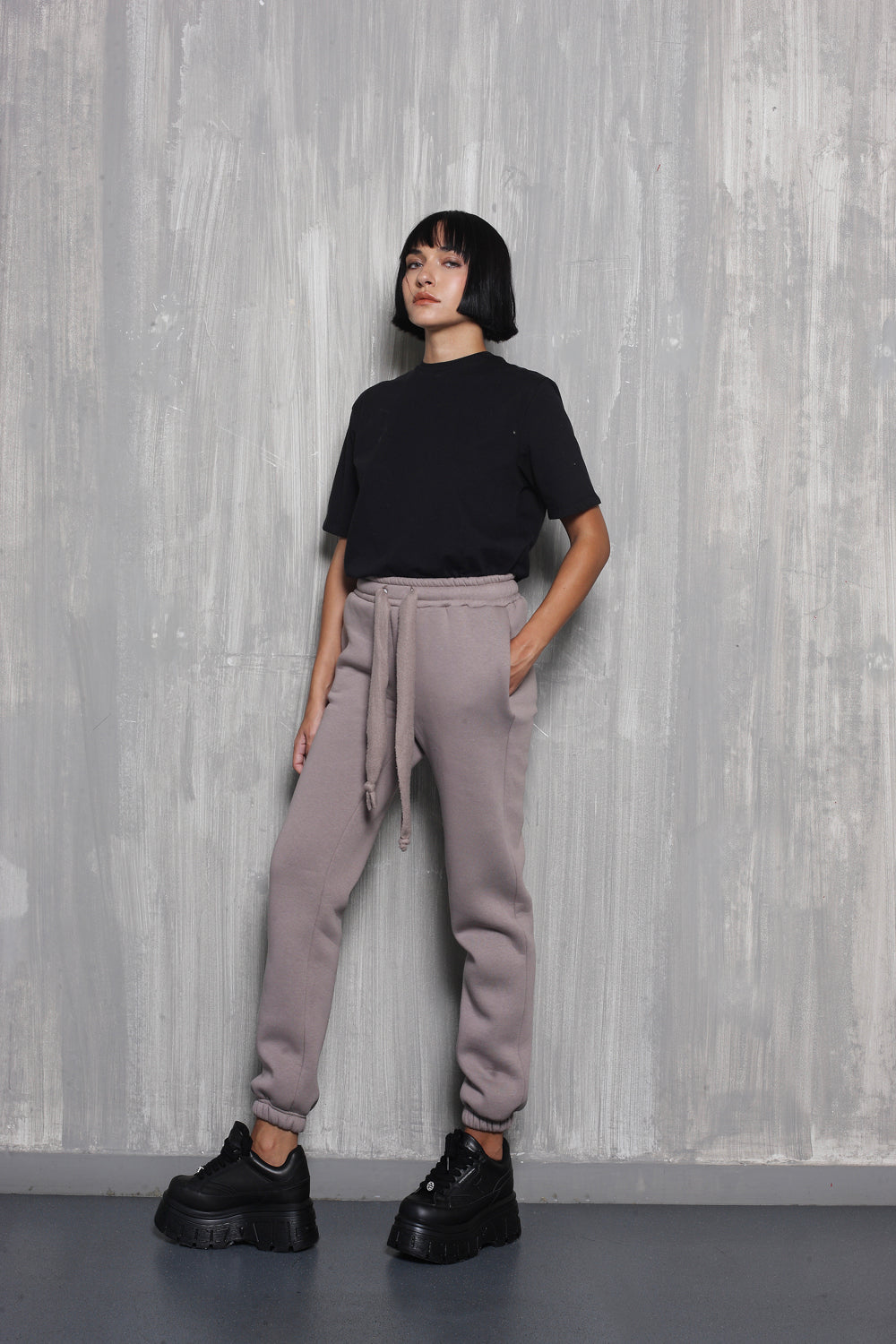 PAOULO TROUSERS GREY