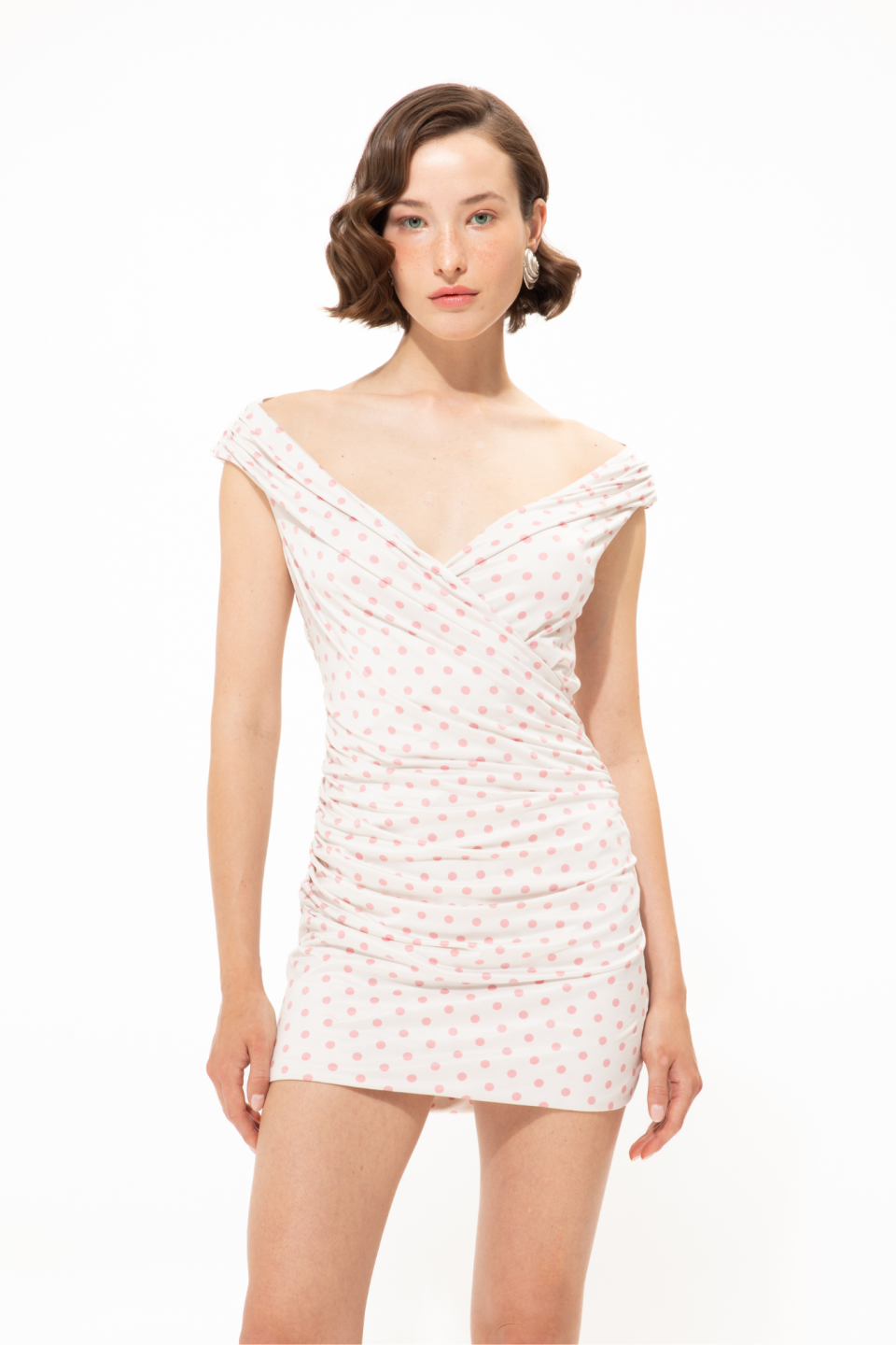 Polka Dot Mini Dress