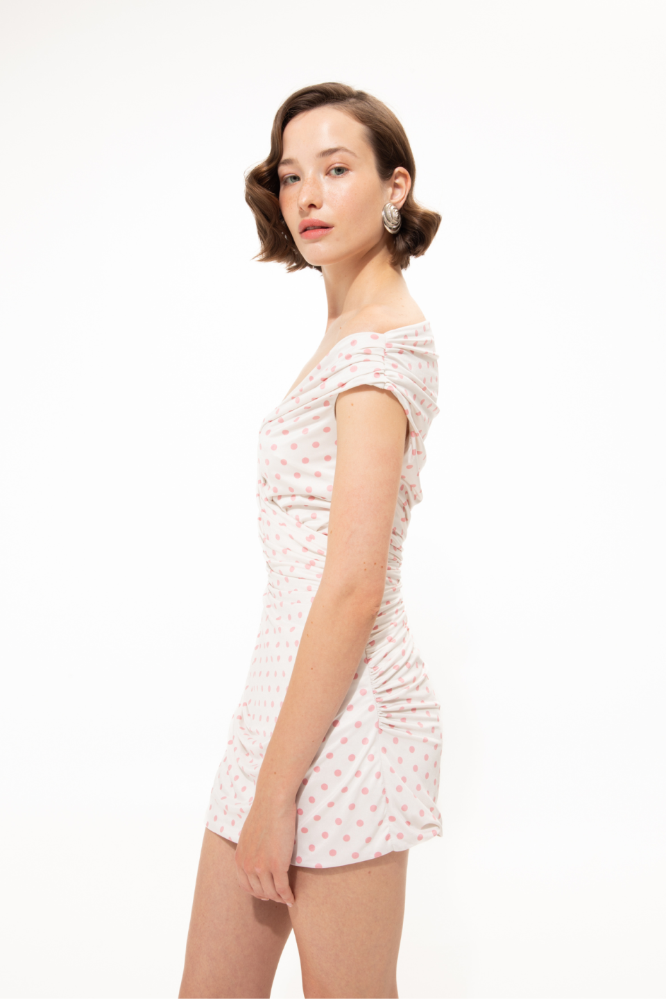 Polka Dot Mini Dress