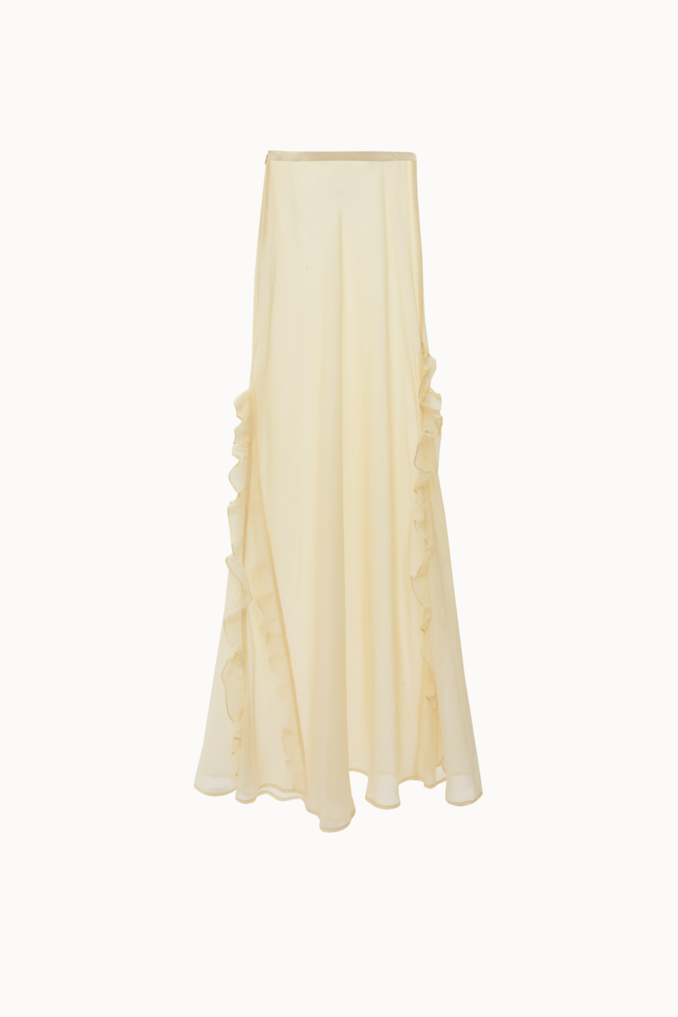 Chamomile Yellow Sheer Skirt