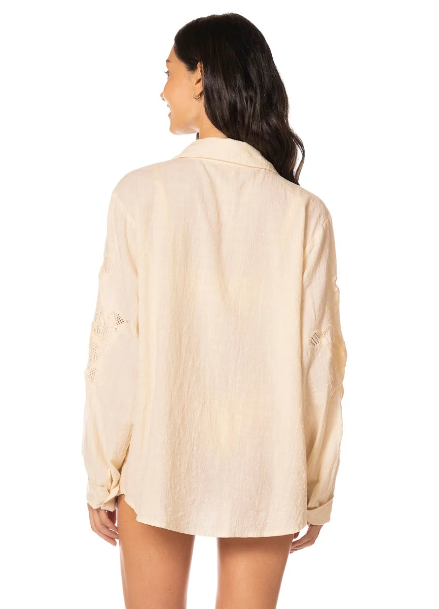 PT3404CLS001 - Beach Netting Rory Long Shirt