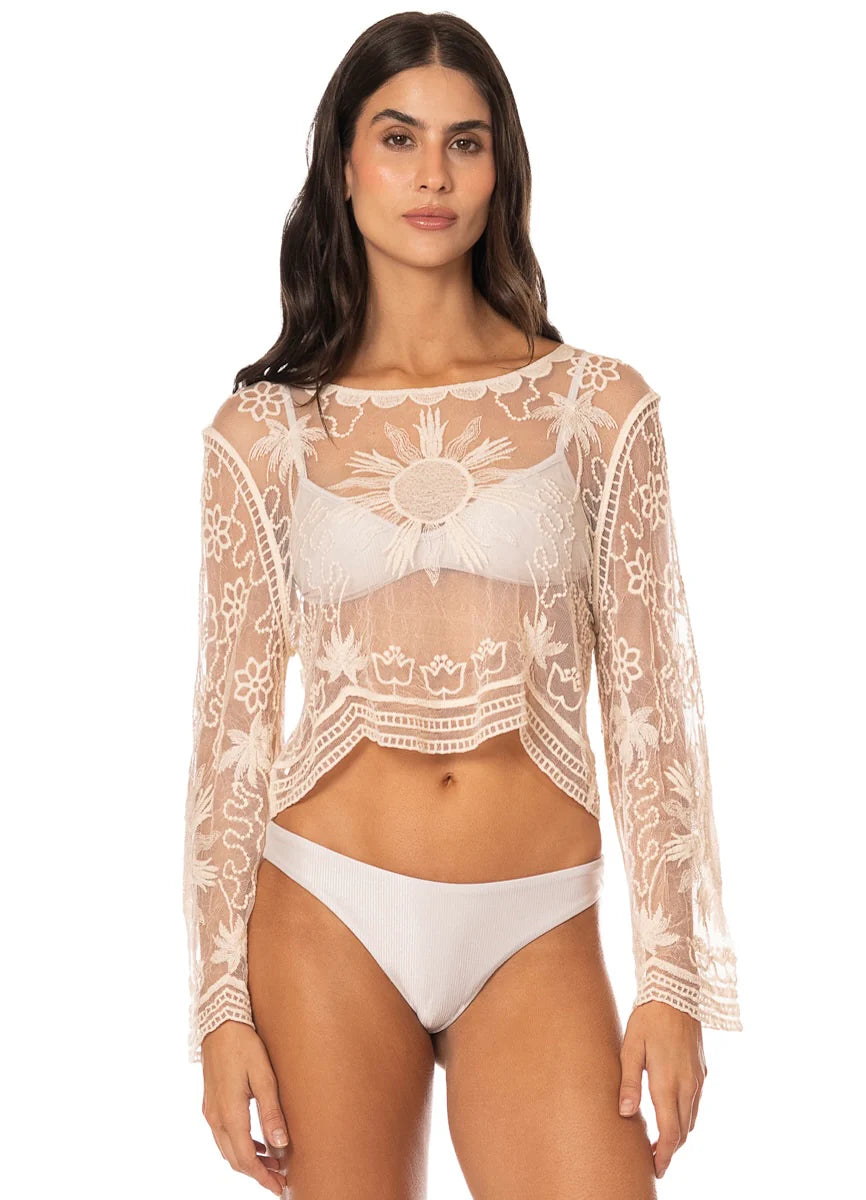 PT3405CCT001 - Sunroot Suneny Beachwear Crop Top