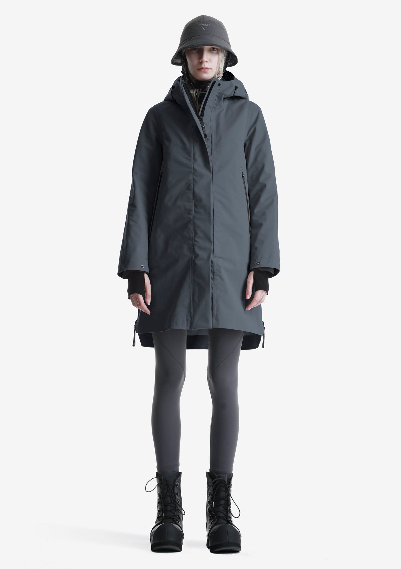 PLANCK LINER PARKA DARK GREY