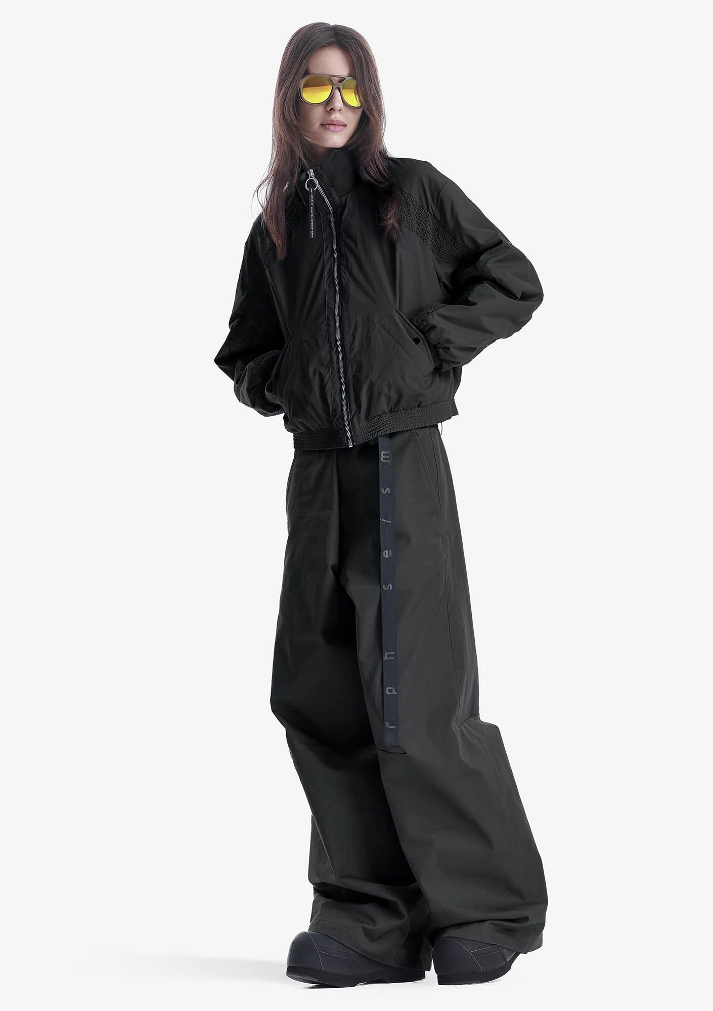 GLUEBALL Bomber Jacket - Black