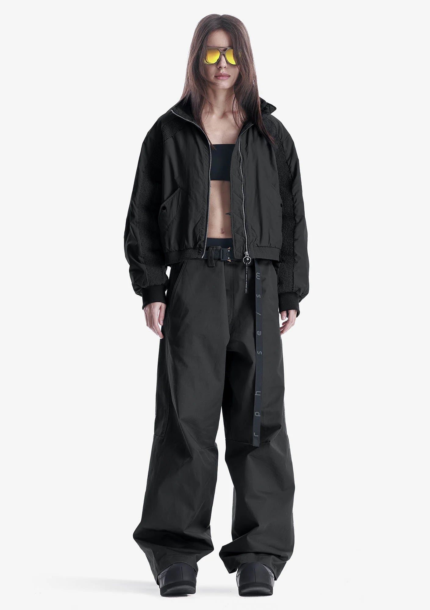 GLUEBALL Bomber Jacket - Black