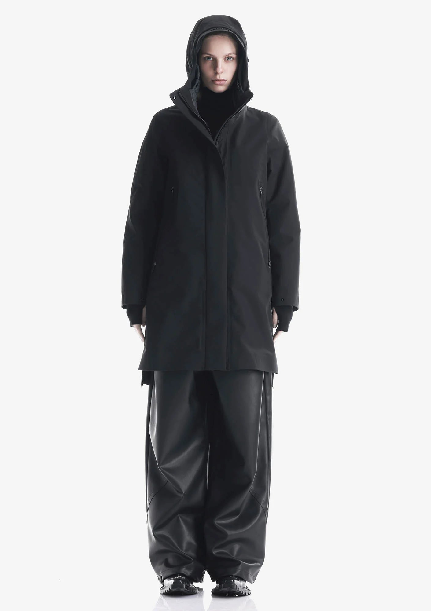 QW533 - PLANCK Liner Parka - Black