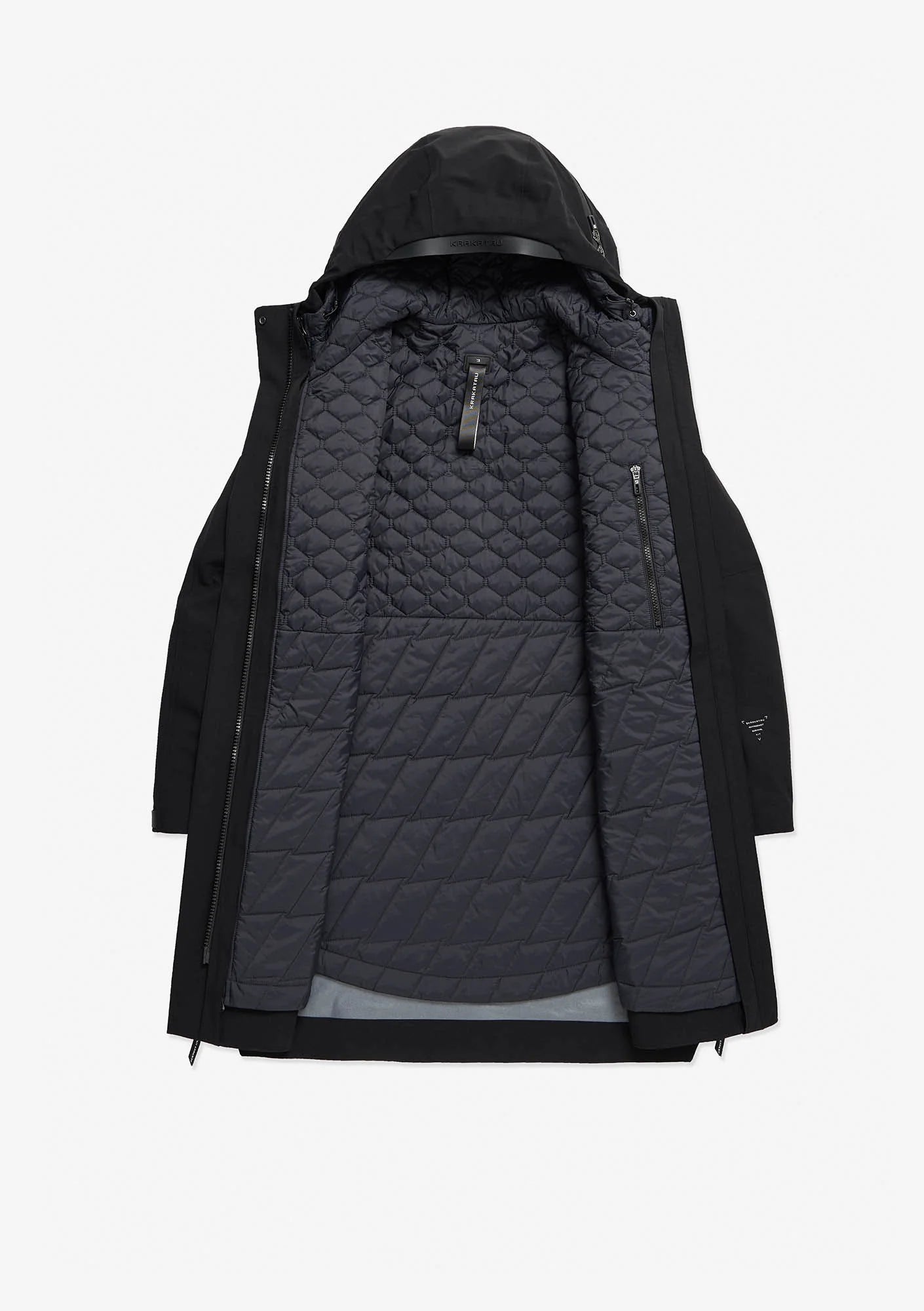 QW533 - PLANCK Liner Parka - Black
