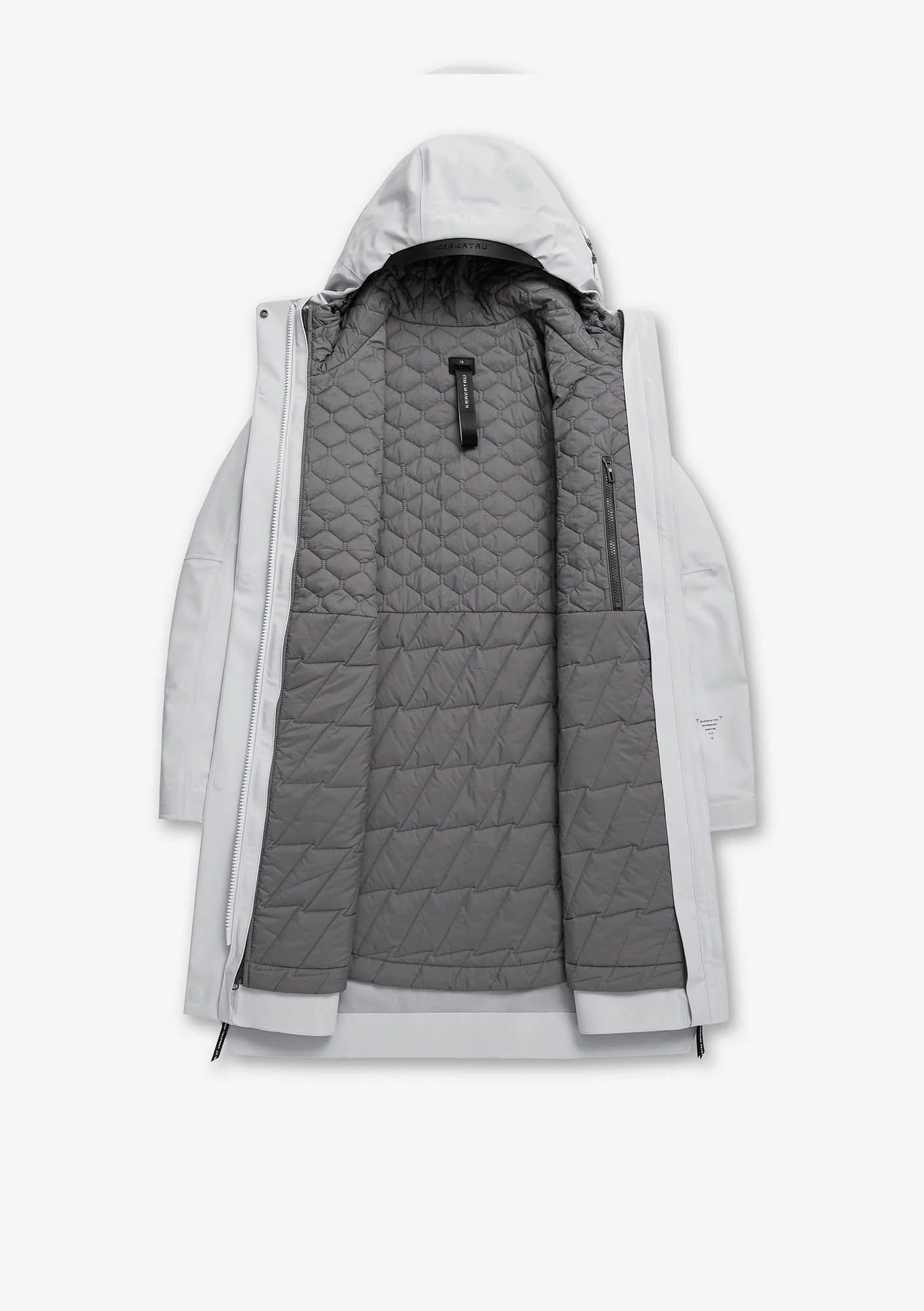 QW533 - PLANCK Liner Parka - Light Greige