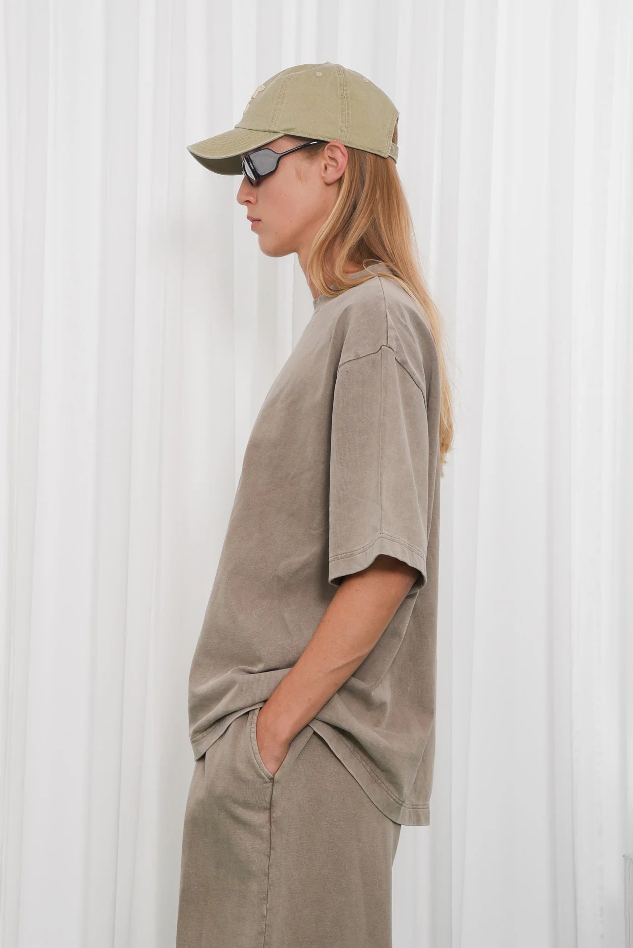 UNIQUE T-SHIRT BEIGE