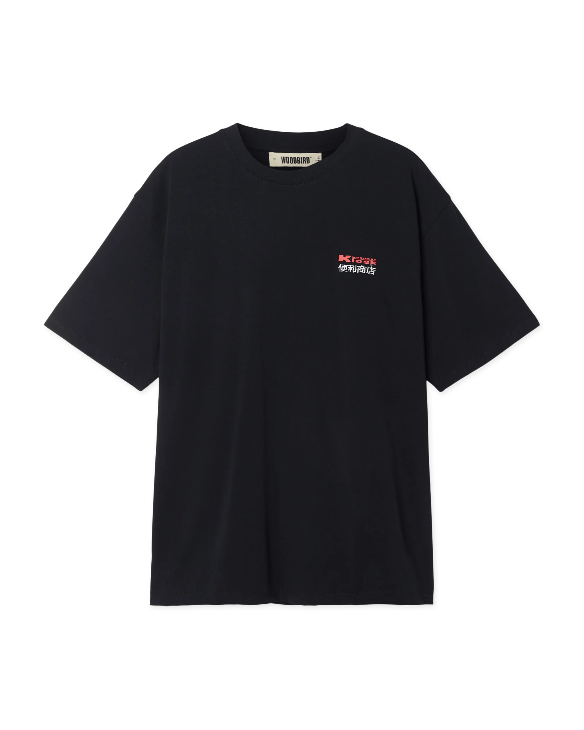 Woodbird WBBaine Pack Tee Dark Navy