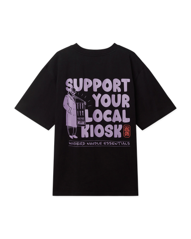 Woodbird WBBaine Support Tee Black