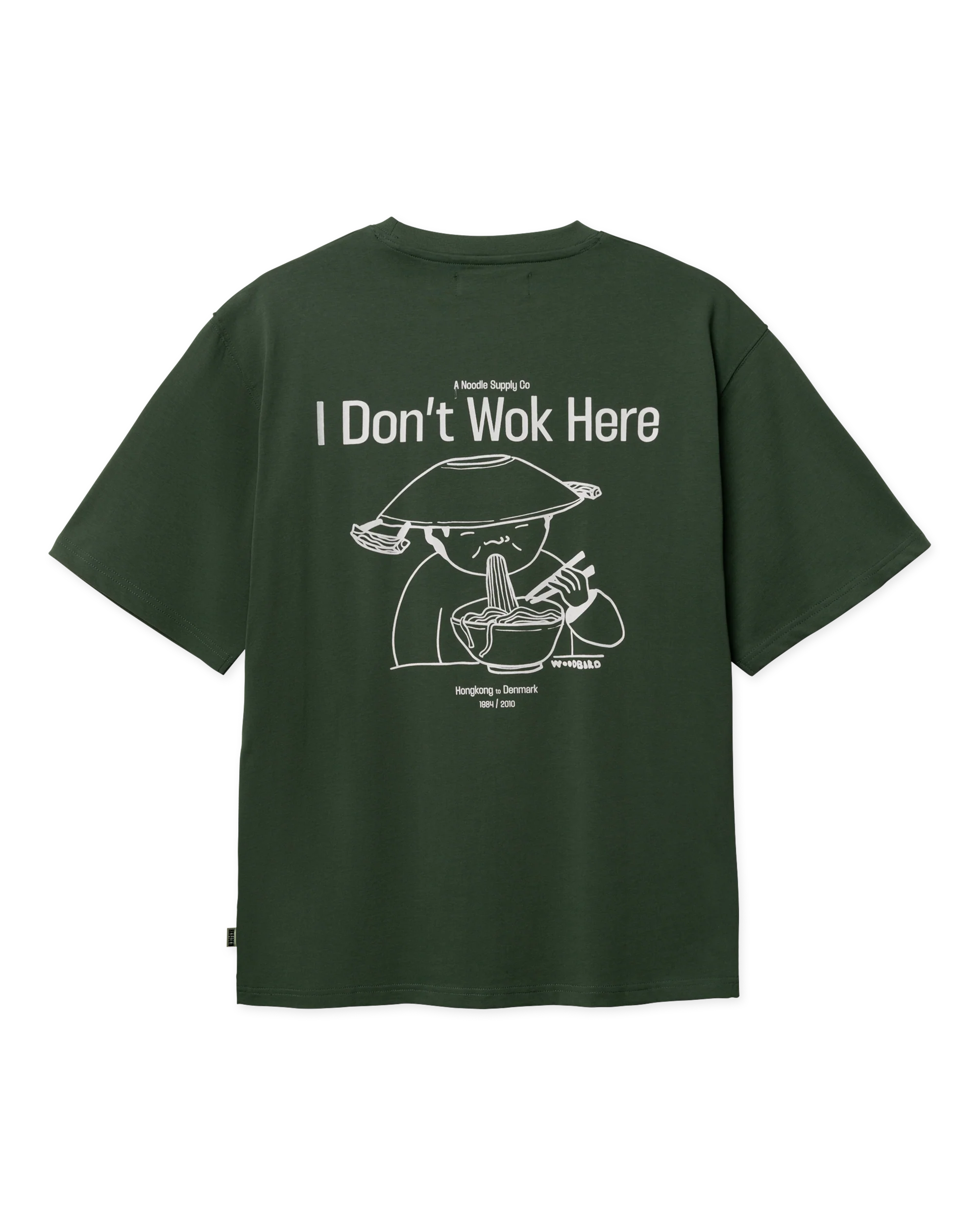 WBBAINE WOK TEE - PINE GREEN