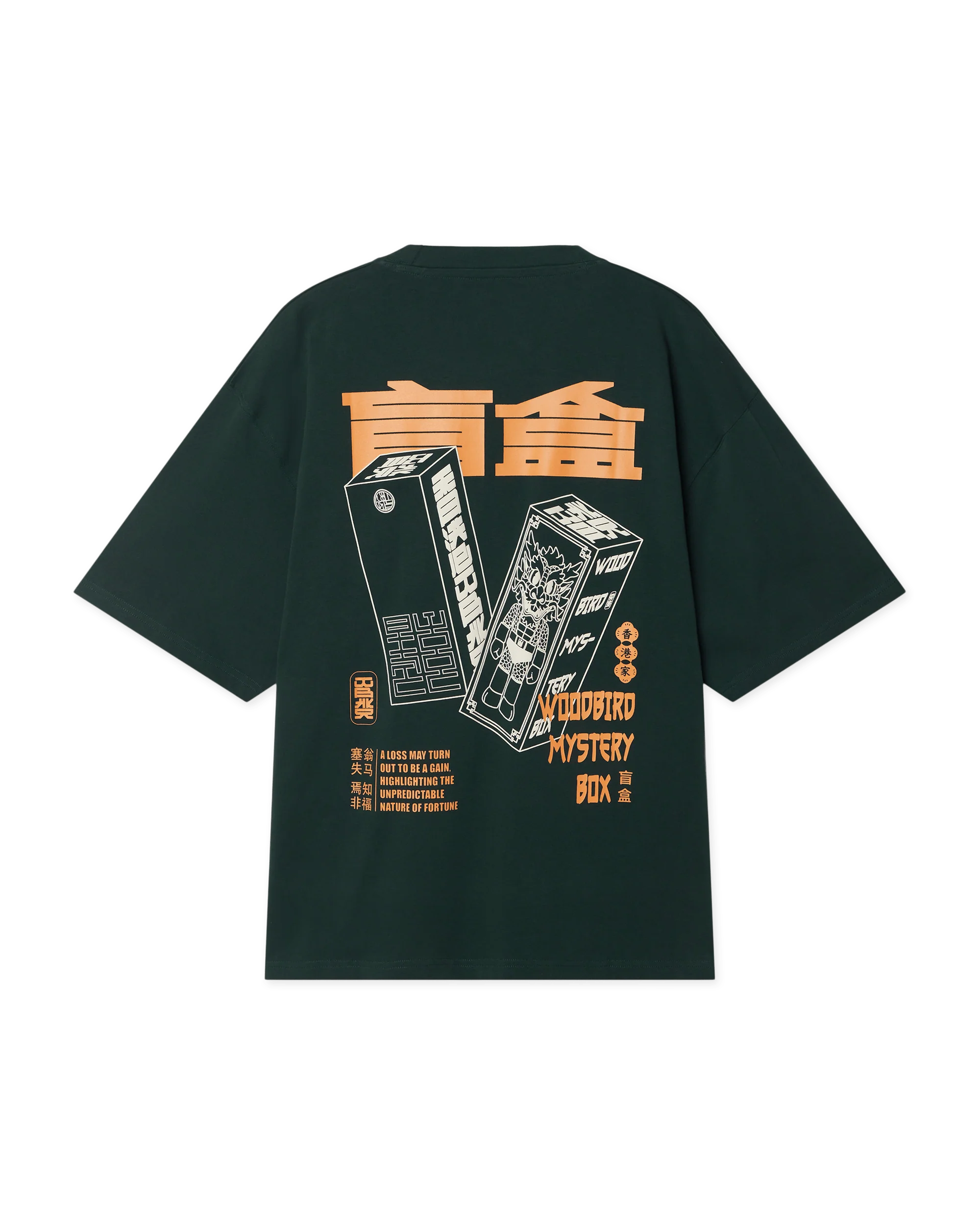 Woodbird WBBeam Mystery Tee Pond Green