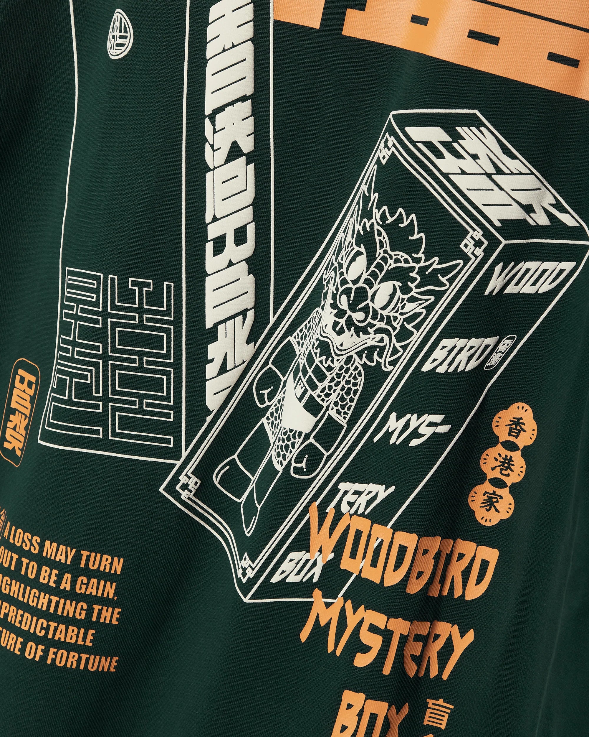 Woodbird WBBeam Mystery Tee Pond Green