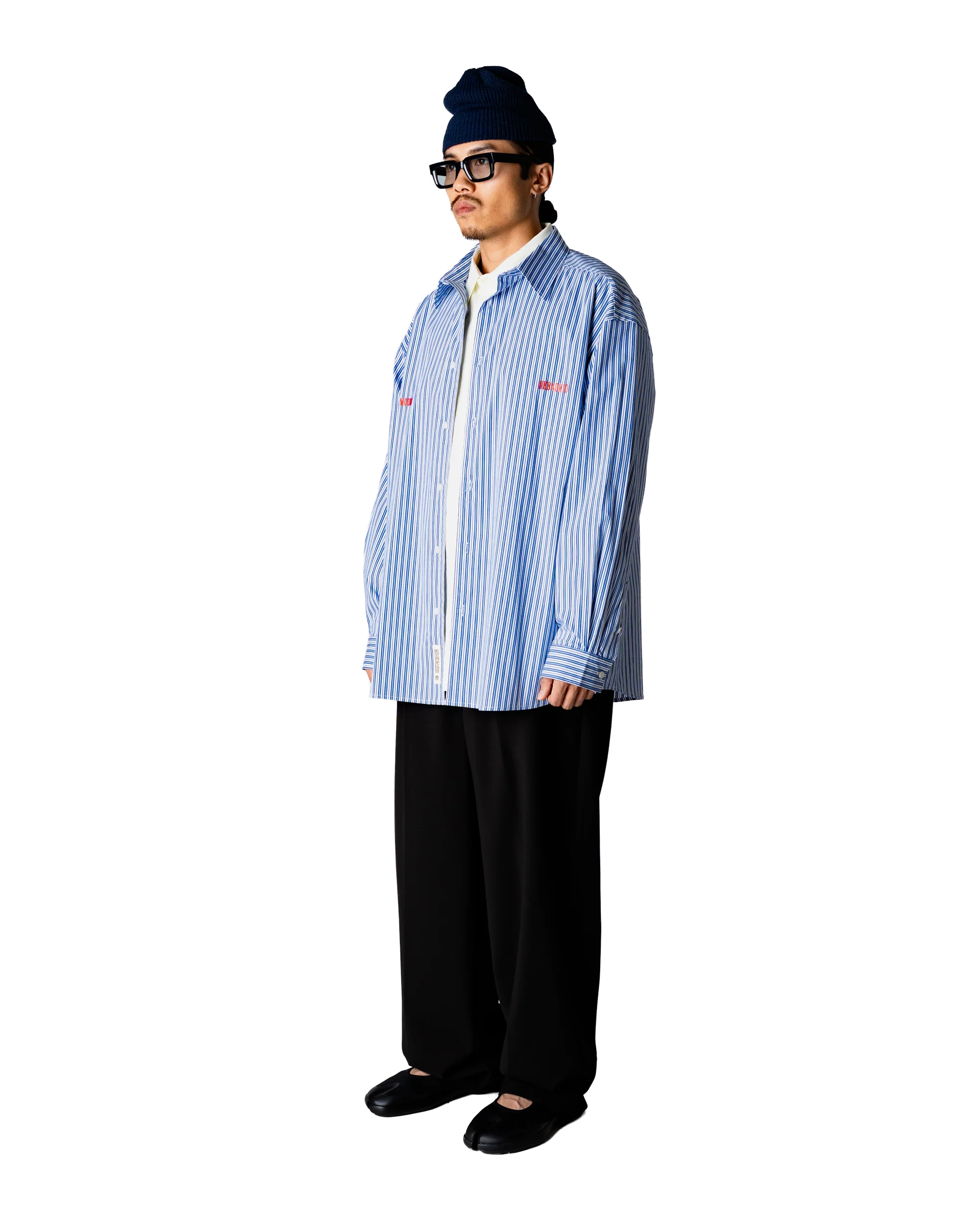 WBBROOKS LION SHIRT - LIGHT BLUE