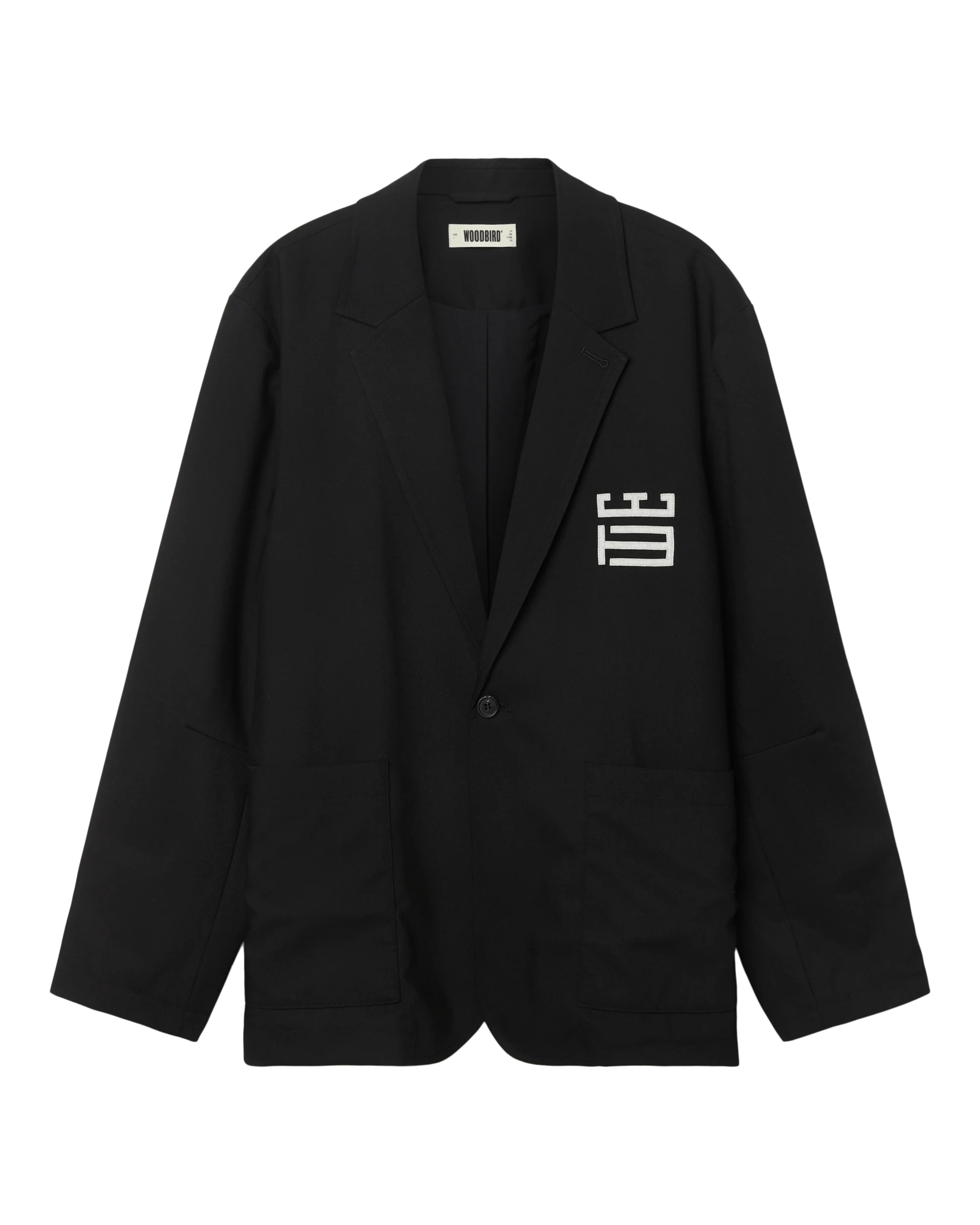 Woodbird WBGing Guan Blazer Black