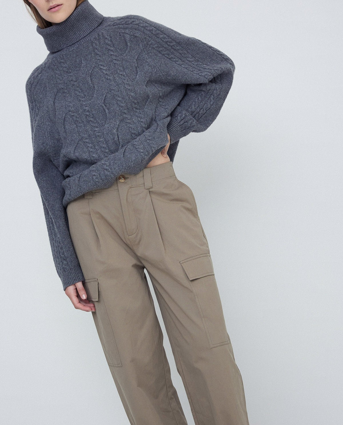 CARGO TROUSERS KHAKI  Ref. 41840