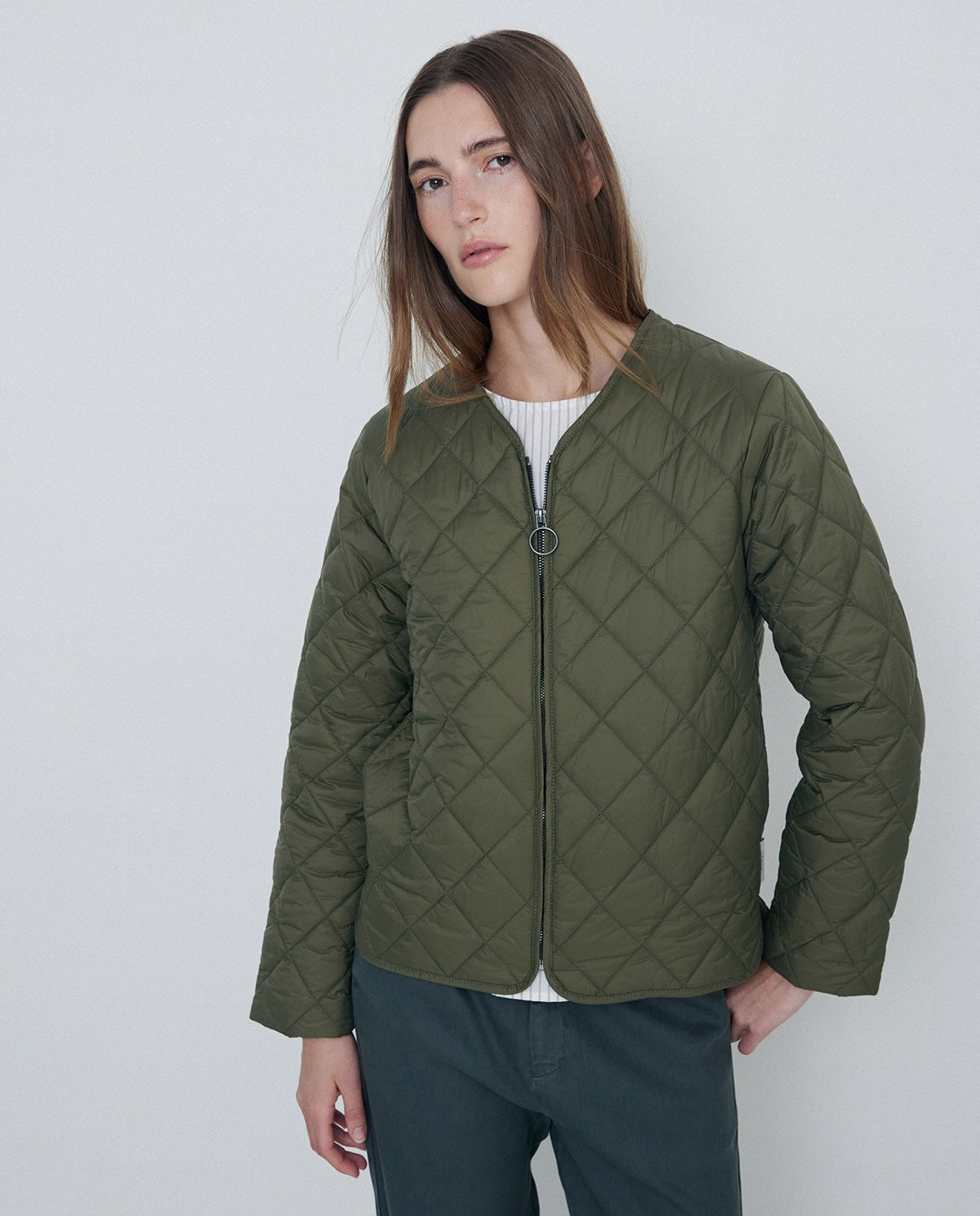 QUILTED WATER-REPELLENT JACKET KHAKI Ref. 41630