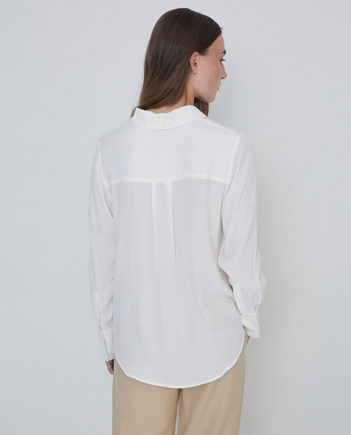 FLOWY SHIRT ECRU  Ref. 41830