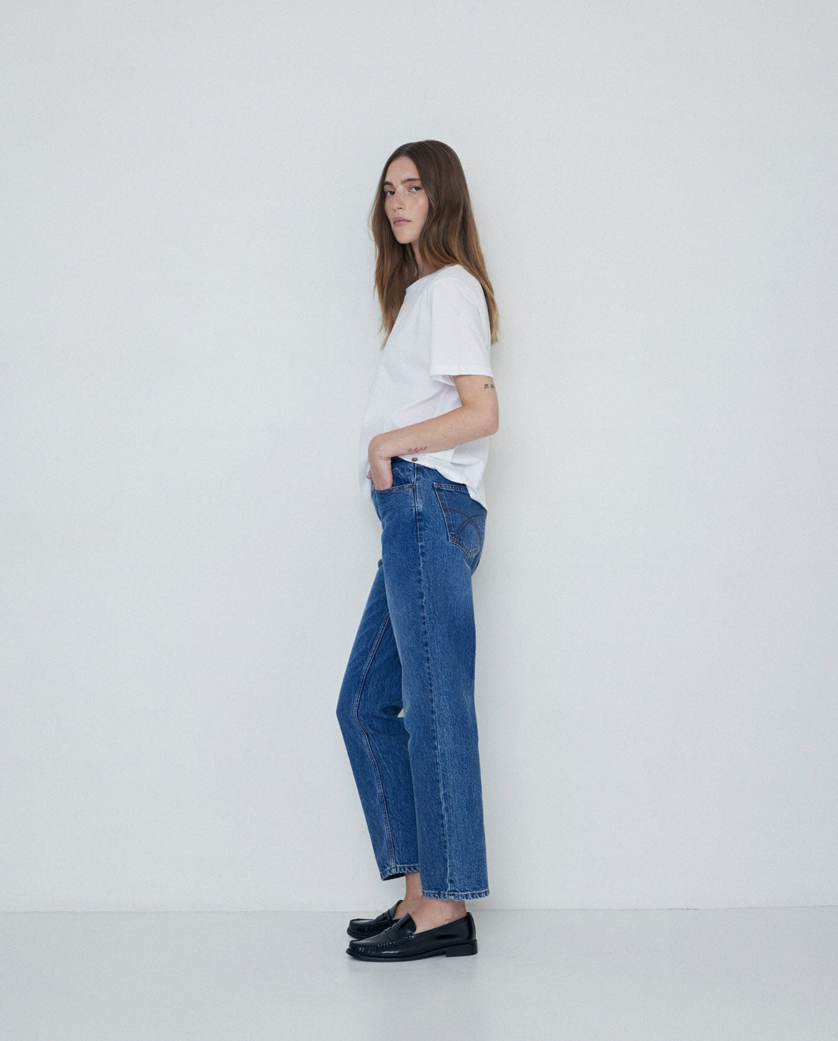 STRAIGHT JEANS BLUE  Ref. 41855