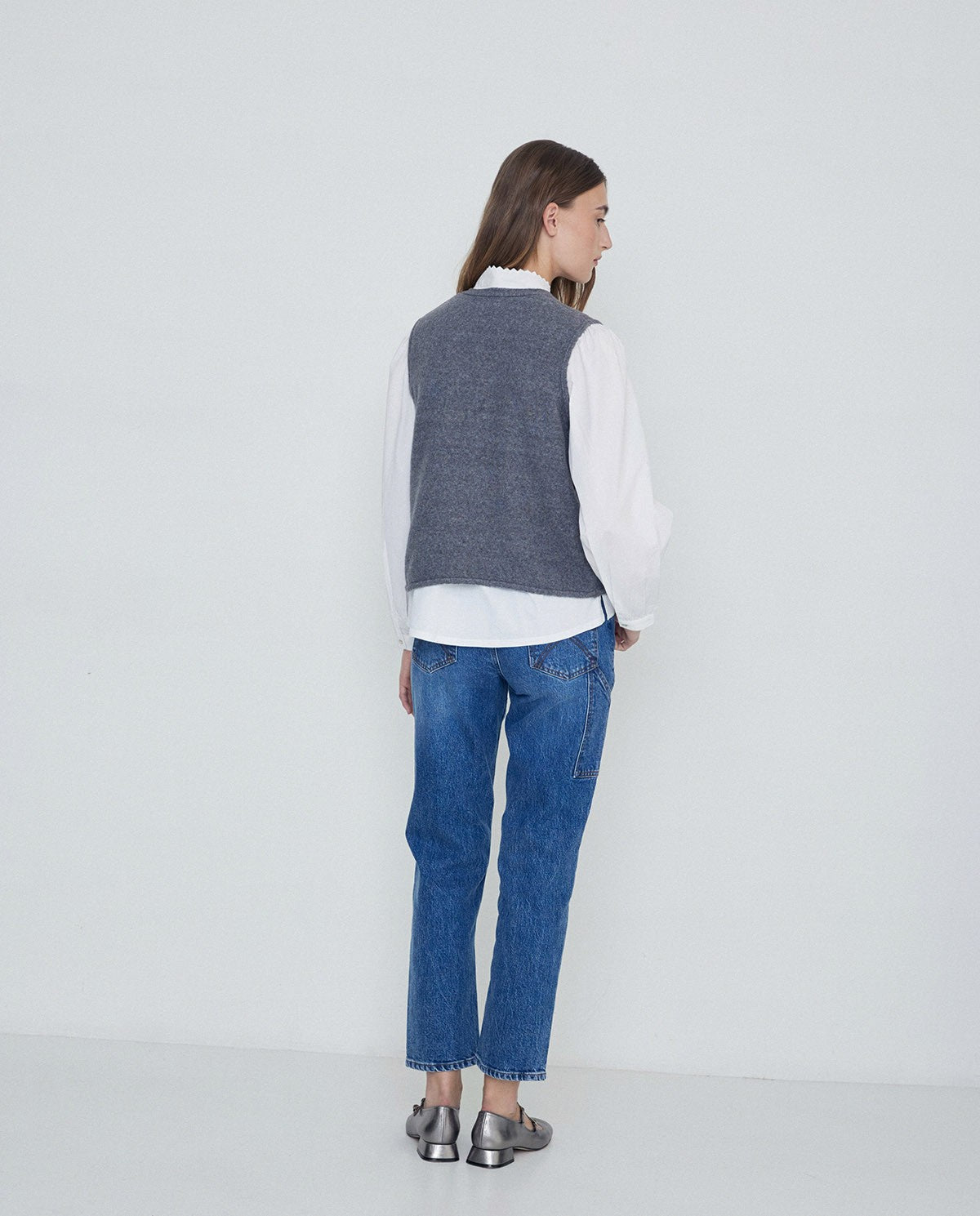 COTTON VEST GREY  Ref. 41533