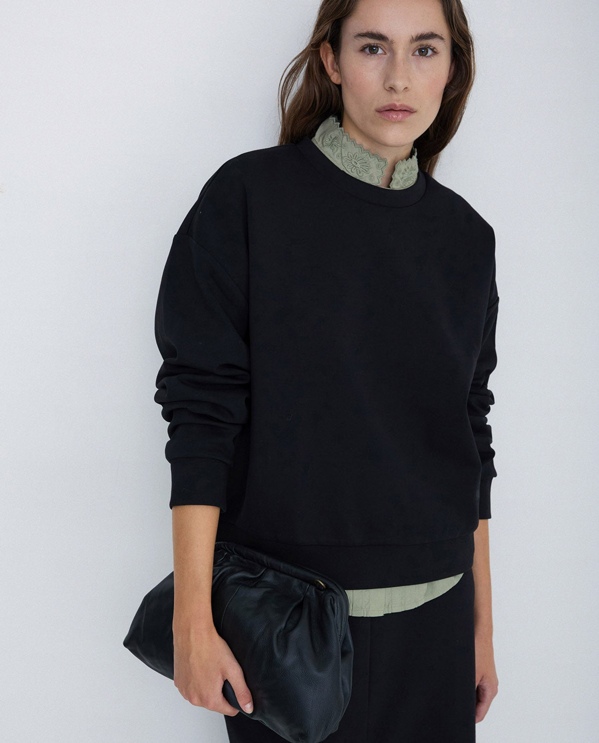 OVERSIZE SWEATSHIRT BLACK  Ref. 41476