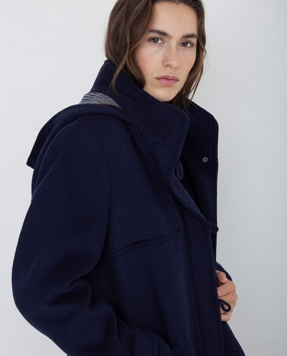 COAT HOOD NAVY  Ref. 41607