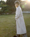Yerse Long Handmade Wool - Blend Coat Ecru